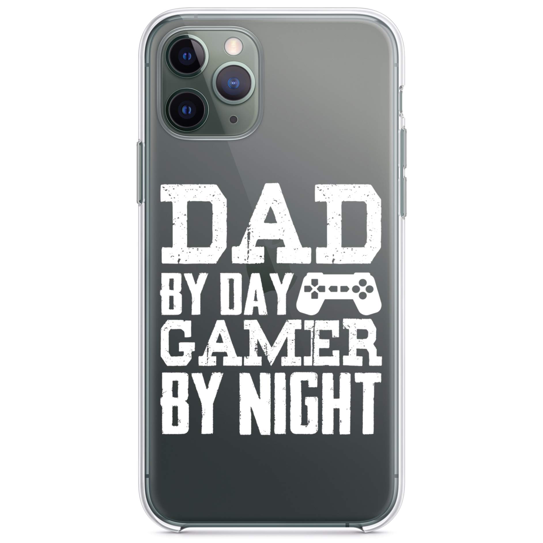 Clear Shockproof Hybrid Case for iPhone 13 Mini (5.4 Inch) - TPU Bumper & Acrylic Back with Tempered Glass Screen Protector - Protective Phone Cover for Day & Night Use - Perfect for Work, Gaming & Daily Activities
