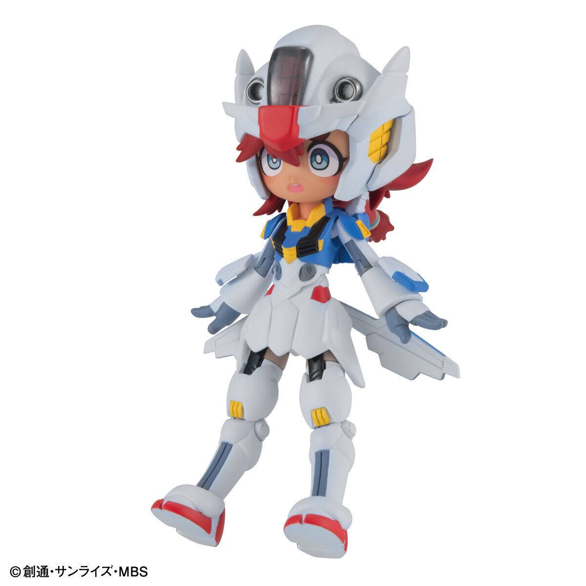 Bandai Shokugan Charamobi Mechagurumi Gundam The Witch From Mercury Suletta Mercury Action Figure - Collectible Anime Model Kit for Display & Gundam Fans
