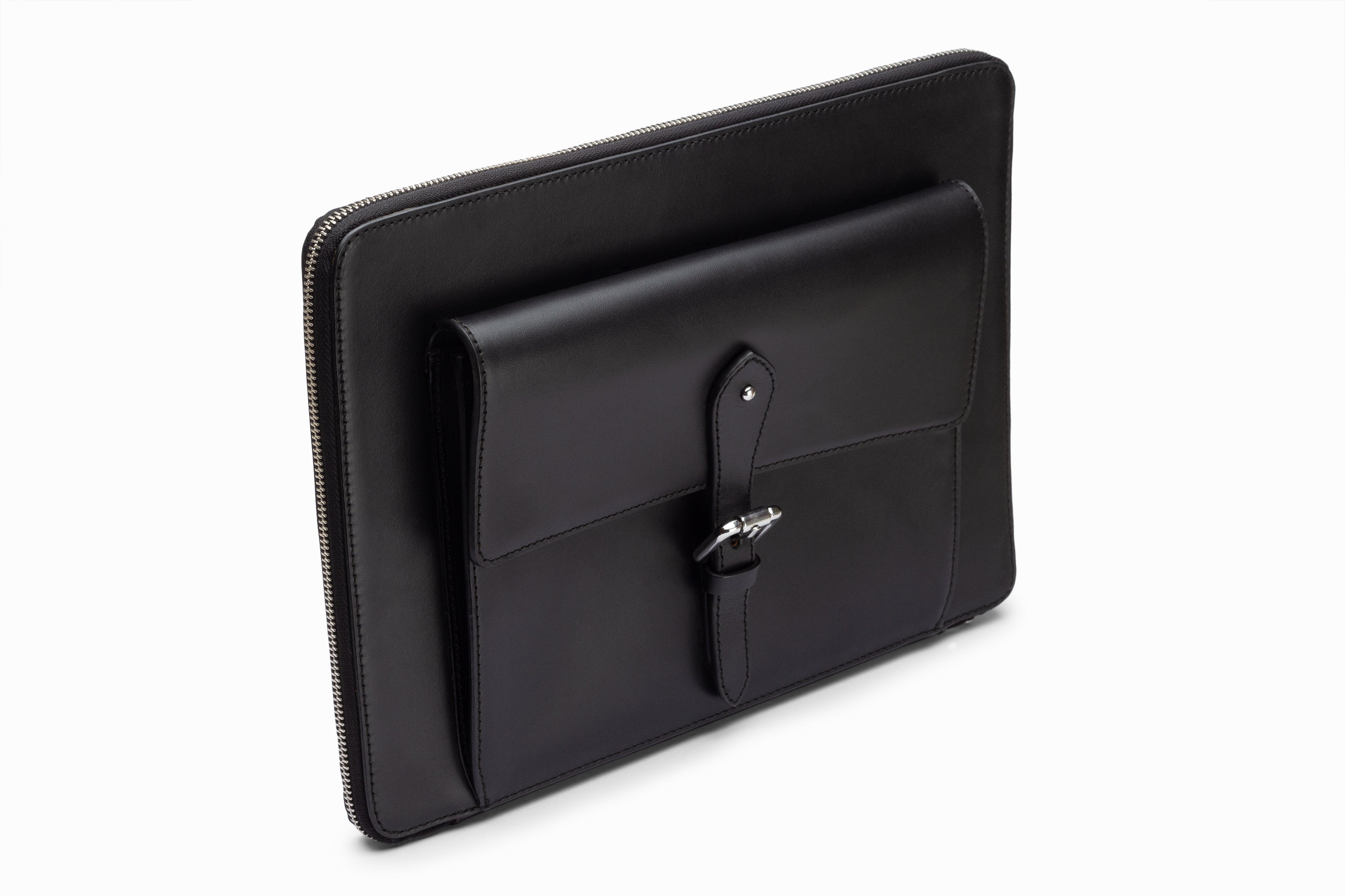 Premium Black Laptop Sleeve Case - Lightweight & Protective 13-15 Inch Notebook Cover for MacBook, Dell, HP - Perfect for Work, School & Travel