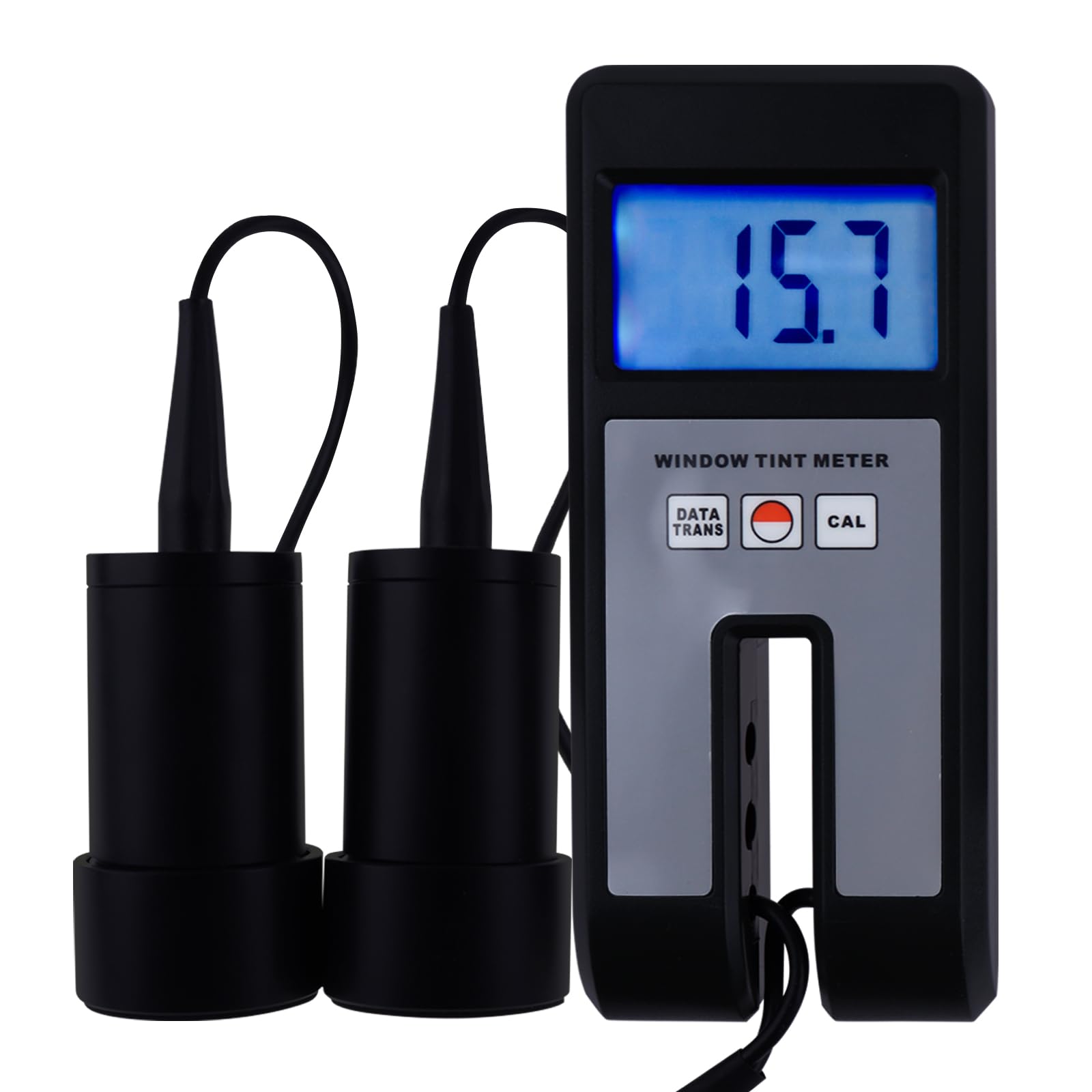 Professional Window Tint Meter 0-100% VLT Tester - Digital Car Film Transmission Gauge for Measuring Auto Tint, Windshield & Glass (Perfect for Auto Shops, DIY Car Enthusiasts & Window Film Installers)