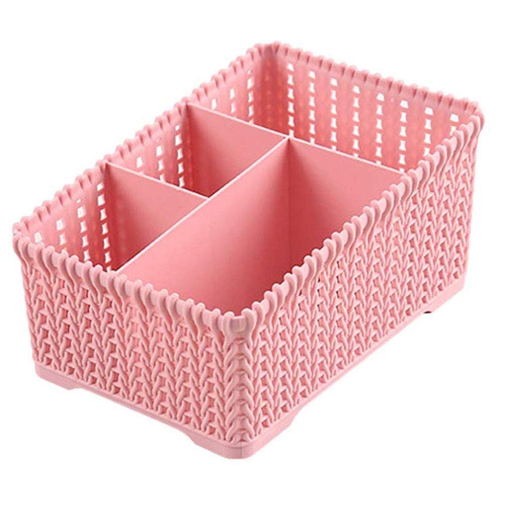 Desktop Storage Box - Dustproof Organizer for Office, Makeup & Dressing Table | Perfect for Office Supplies, Cosmetics & Jewelry Storage