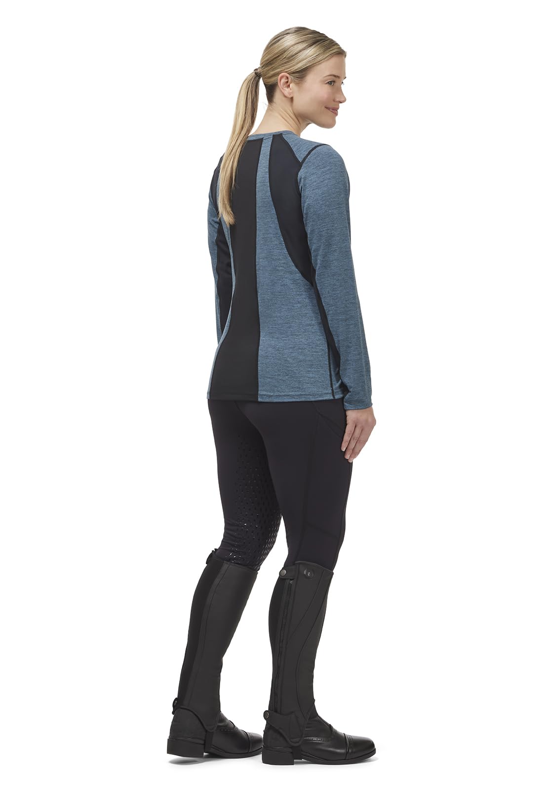 Kerrits Thermo Tech 2.0 Full Leg Tight - Solid Color Winter Riding Tights for Women | Equestrian, Horseback Riding & Cold Weather Training