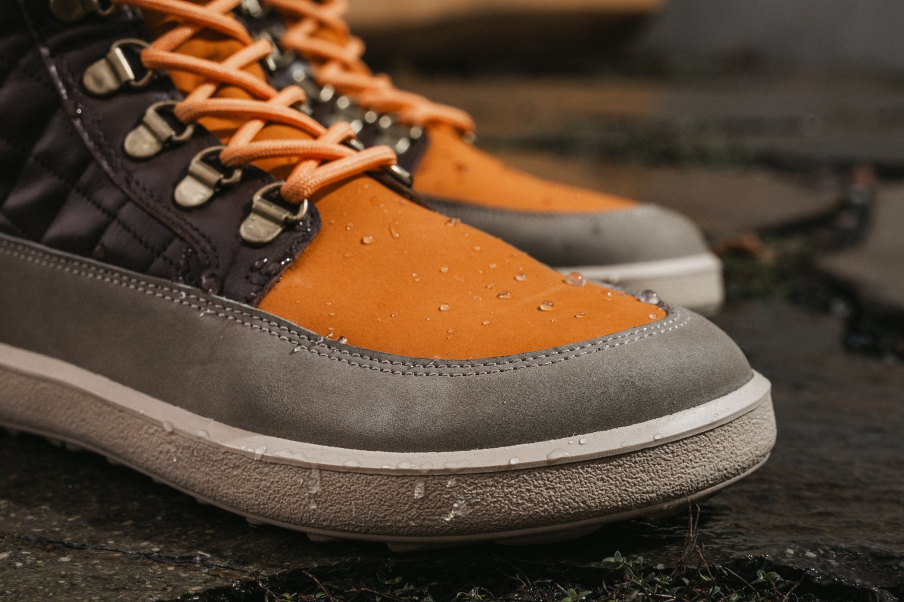 Barefoot Boots for Women - Be Lenka Olivia in Taupe, Dark Brown & Orange | Comfortable Minimalist Shoes for Walking, Hiking & Everyday Wear