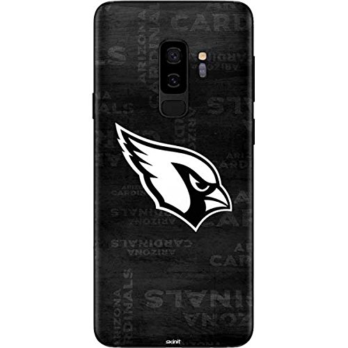Official NFL Arizona Cardinals Black & White Phone Skin for Samsung Galaxy S9 Plus | Protective Decal Sticker | Perfect for Game Day & Fan Showcase