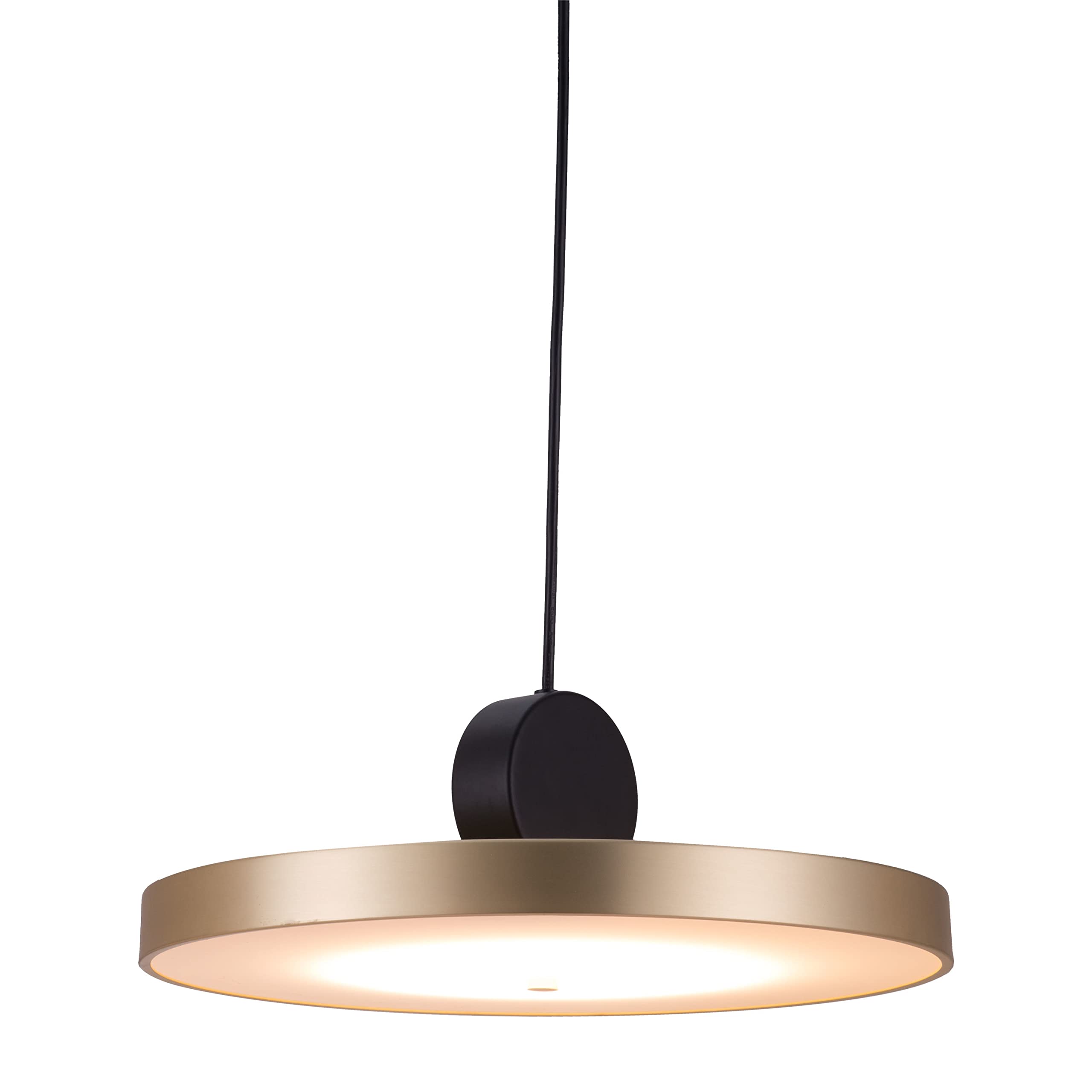 Zuo Modern 56105 Gold Mozu Ceiling Lamp - Elegant Lighting Fixture for Living Room, Bedroom & Dining Area