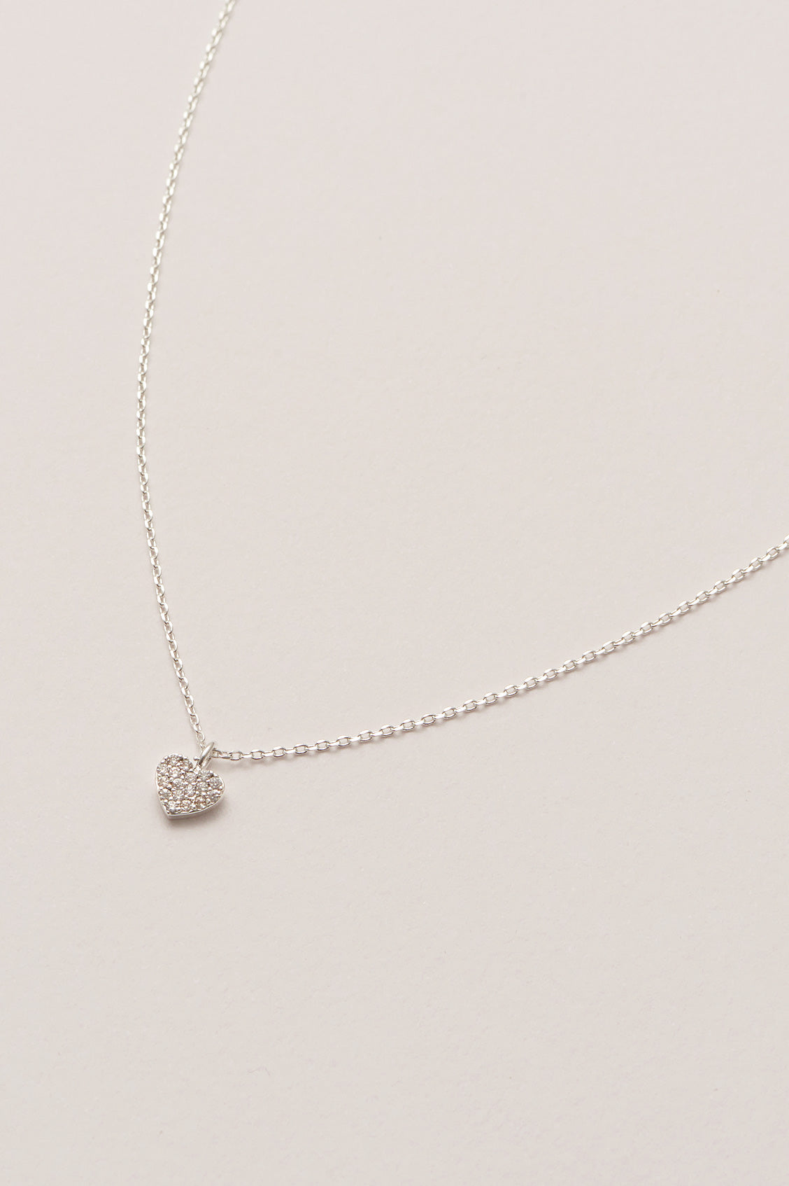CZ Heart Necklace for Women - Elegant Cubic Zirconia Pendant Jewelry Gift for Her - Perfect for Valentine's Day, Anniversary & Romantic Occasions