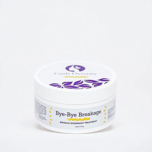 Bye-Bye Breakage Miracle Overnight Hair Treatment - Repairing & Strengthening for Damaged Hair | Perfect for Nighttime Hair Care Routine
