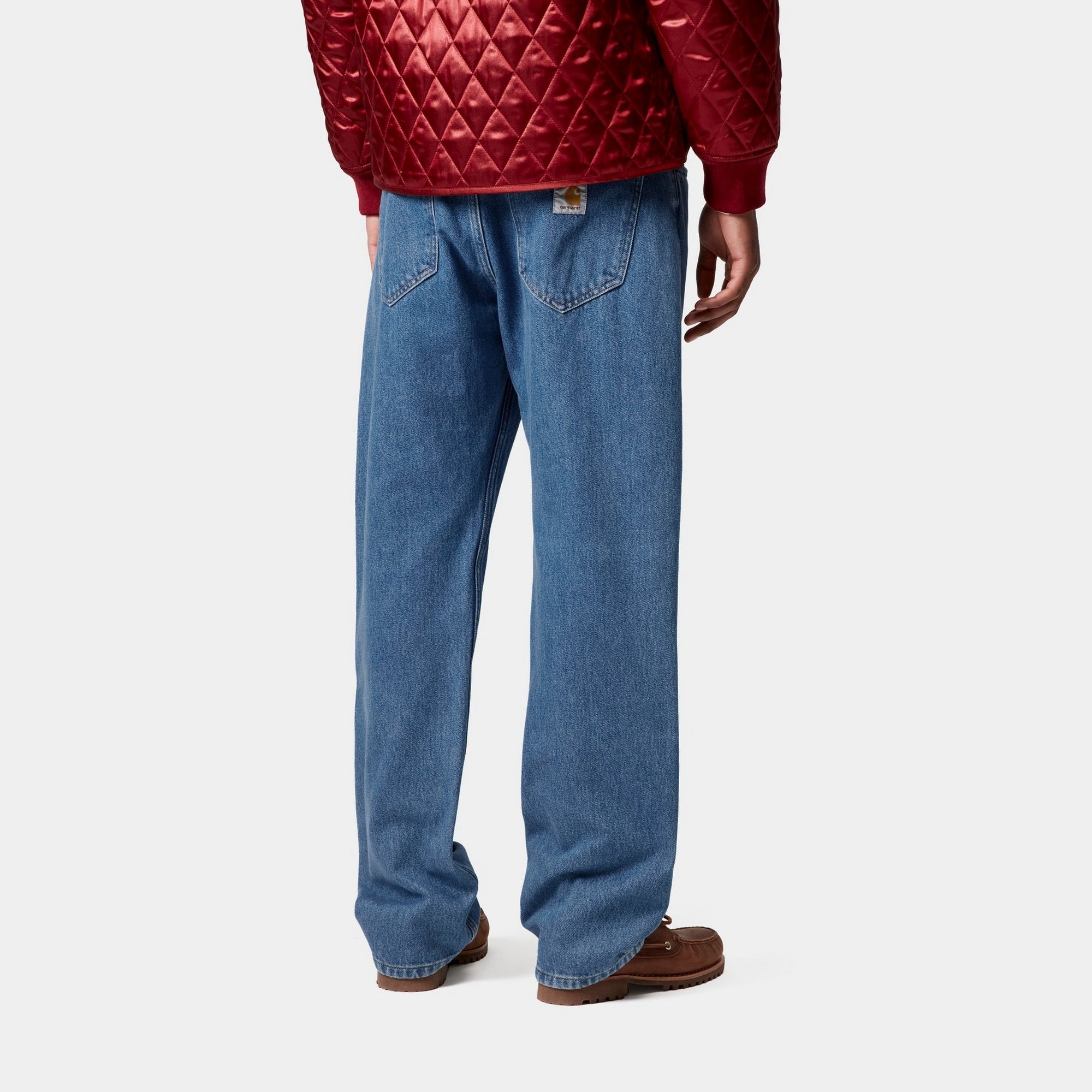 Nolan Pant for Men - Blue Heavy Stone Wash Denim Jeans | Comfortable & Stylish for Casual Wear, Work, and Everyday Outfits