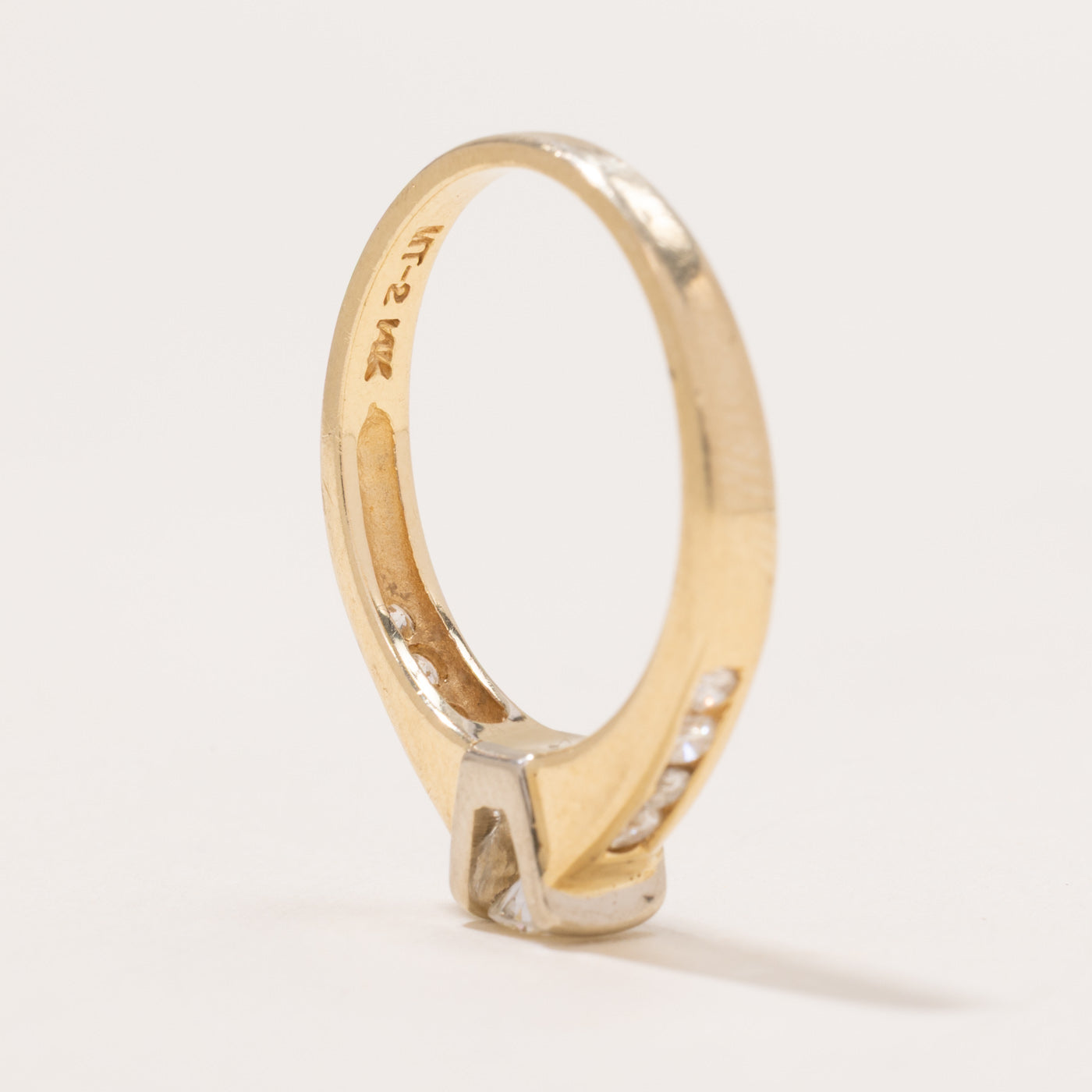 0.52ctw Channel Set Diamond Ring - Size 6.5 | Elegant Wedding Band, Anniversary Gift for Her | Perfect for Engagement, Proposal & Special Occasions