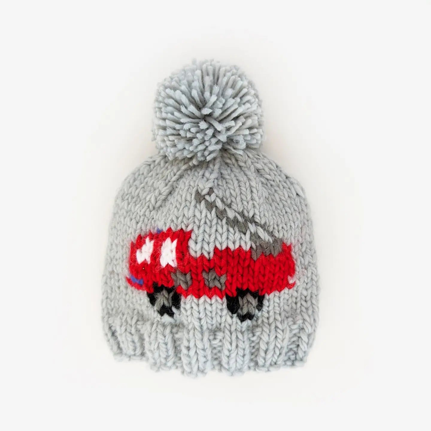 Fire Engine Red Beanie Hat for Men & Women - Soft Knit Winter Skull Cap for Cold Weather - Perfect for Outdoor Activities, Sports, and Casual Wear