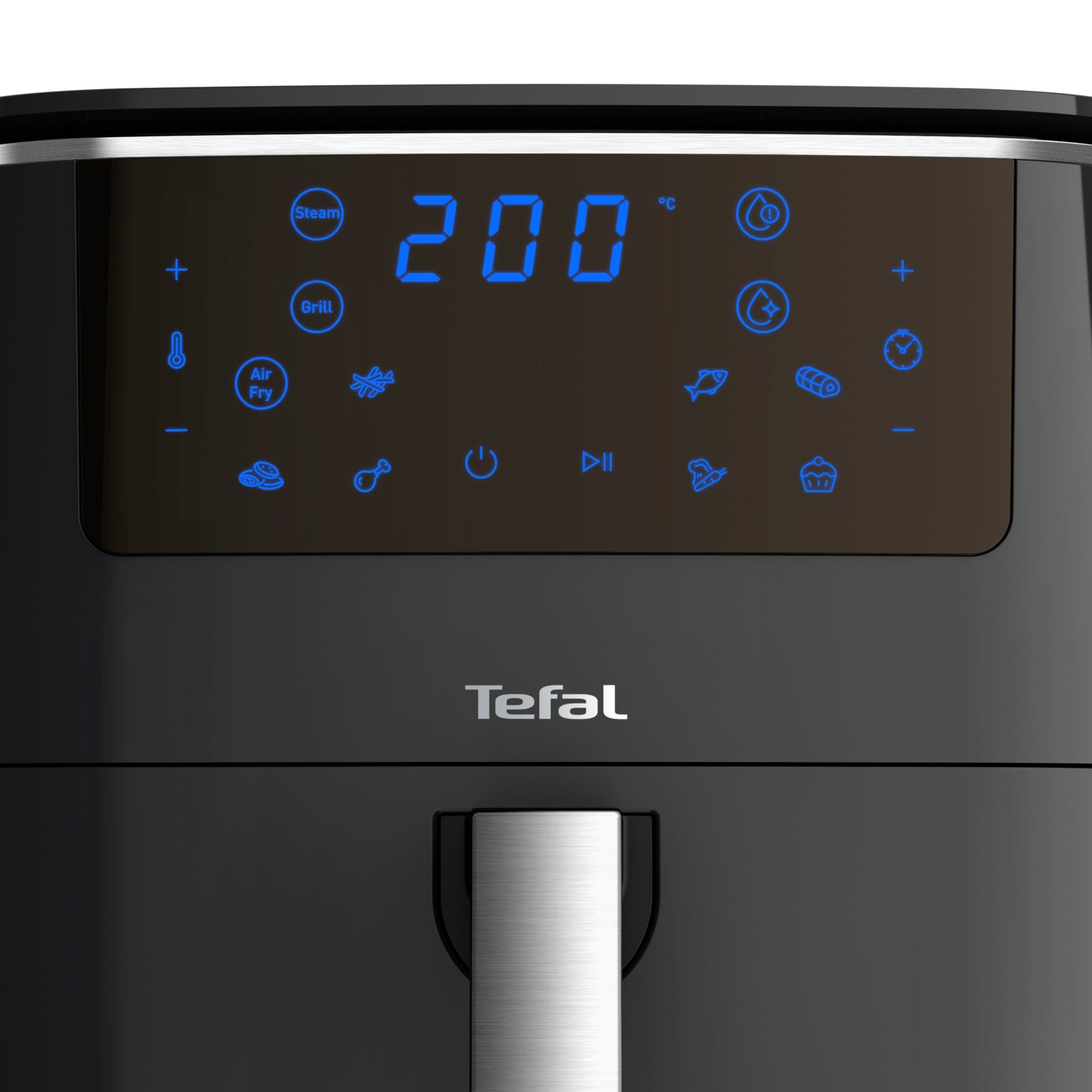 Tefal FW2018 XXL 3-in-1 Air Fryer with Grill & Steam Functions - Healthy Oil-Free Cooking for Family Meals, Parties & Quick Weeknight Dinners