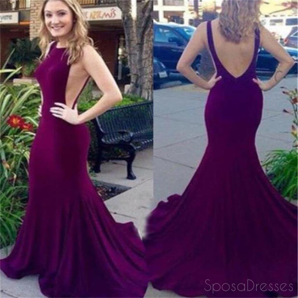 Elegant Backless Mermaid Prom Dress - Sexy Long Evening Gown for Women | Custom Tailored Formal Dresses | Perfect for Homecoming, Prom Night & Special Occasions | PD0123