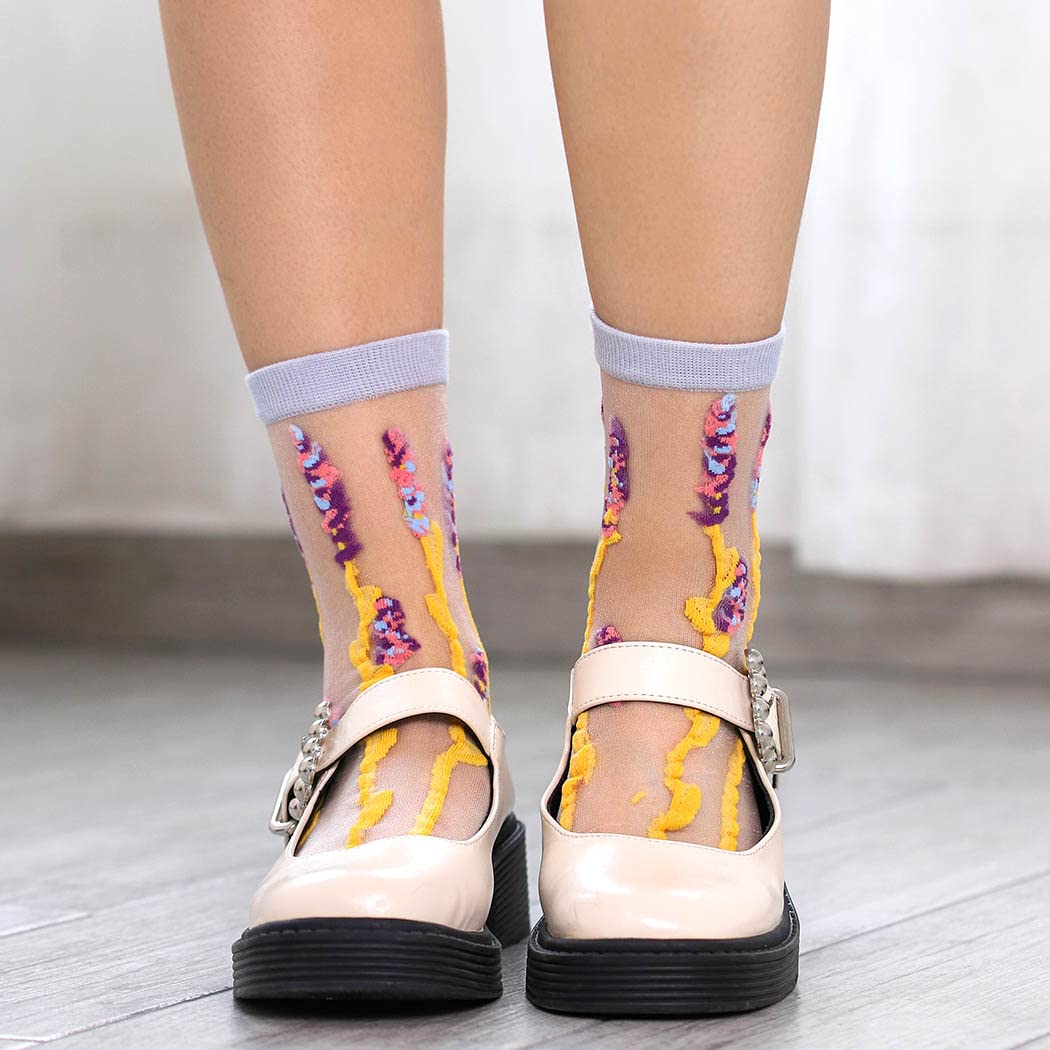 Women's Campsis Sheer Socks - Comfortable & Breathable for Daily Wear