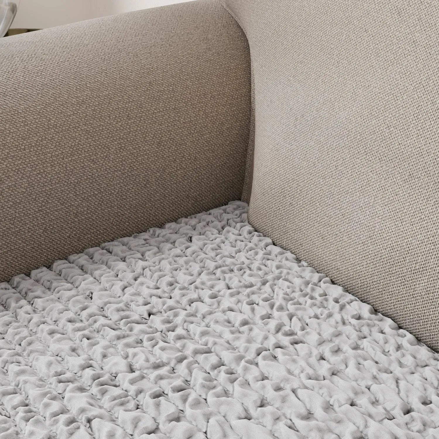 Premium Microfiber Seat Cushion Cover - Soft & Durable Sofa Chair Protector - Perfect for Living Room, Office, or Car Use