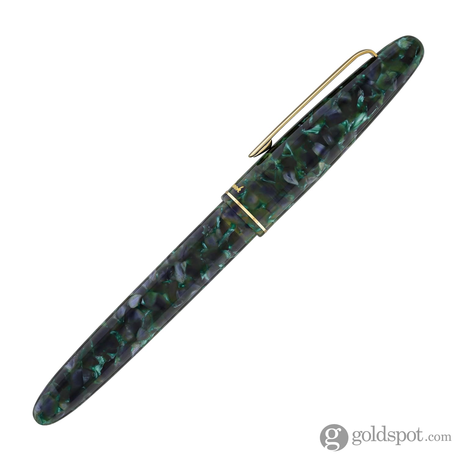 Esterbrook Estie Fountain Pen - Jurassic Color with Gold Trim | Cartridge/Converter Filling System | Premium Writing Instrument for Calligraphy, Journaling & Gift Giving
