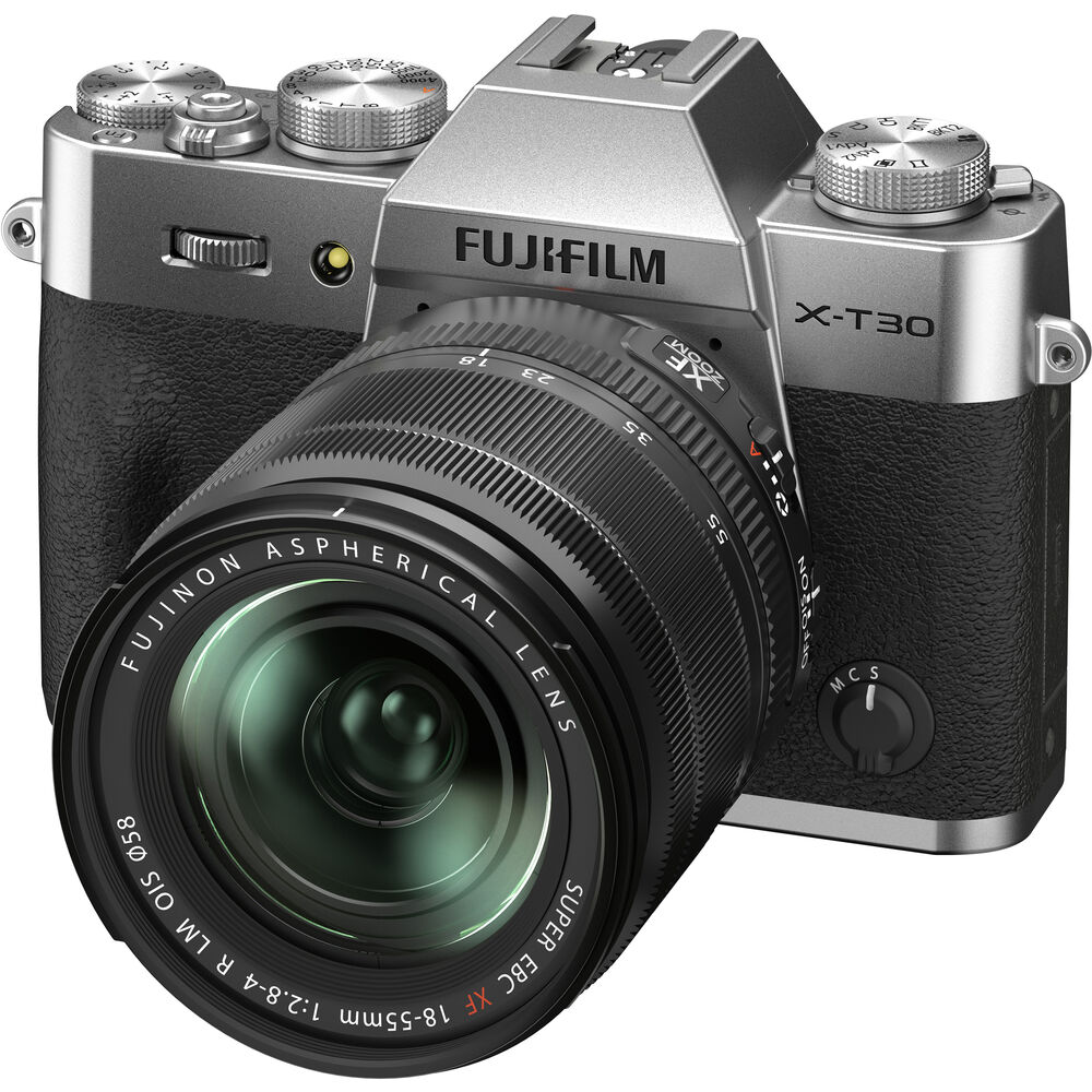 FUJIFILM X-T30 II Mirrorless Digital Camera with 18-55mm Lens (Silver) - Perfect for Travel Photography, Vlogging & Street Shooting