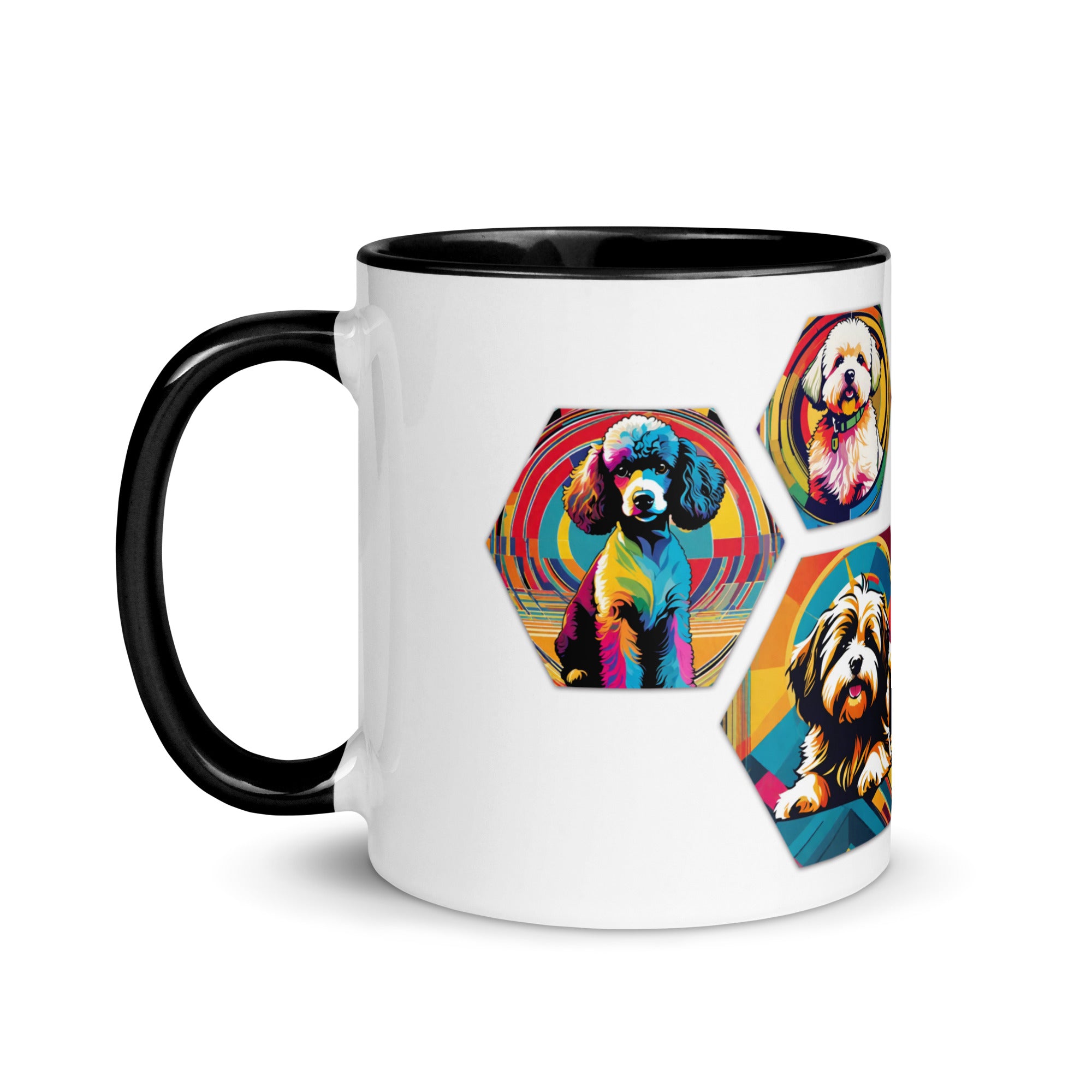 Color Changing Mug with Cute Puppy Design - Hot & Cold Temperature Sensitive Ceramic Coffee Cup - Perfect for Dog Lovers, Home & Office Use, Gift Idea for Pet Owners