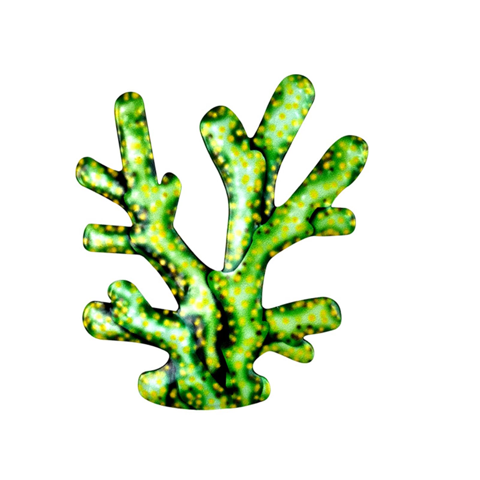 Metal Coral Wall Art - Realistic Sea Plant Sculpture Hanging Decor for Indoor & Outdoor | Bright Color Coastal Home Decor, Beach House Wall Hanging, Ocean-Themed Living Room & Patio Decoration