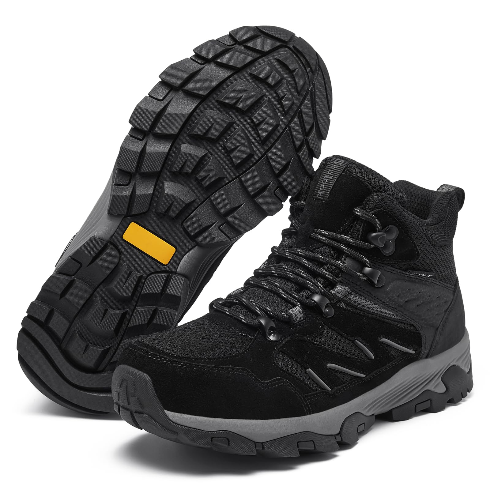 SHULOOK Women's Waterproof Hiking Boots - Lightweight Non-Slip Outdoor Trekking Shoes for Camping, Trail Walking & Mountain Climbing | All-Weather Comfort for Adventurous Women
