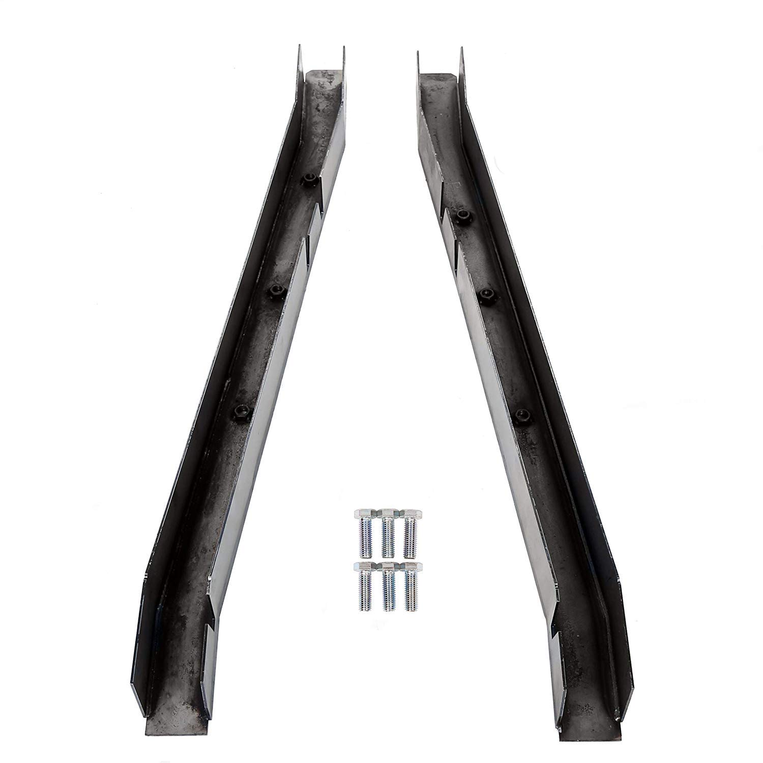 ECOTRIC Rear Trail Arm Skid Plates for 1997-2002 Jeep Wrangler TJ - Heavy Duty Frame Rust Protection & Off-Road Reinforcement (Perfect for Rock Crawling & Trail Adventures)