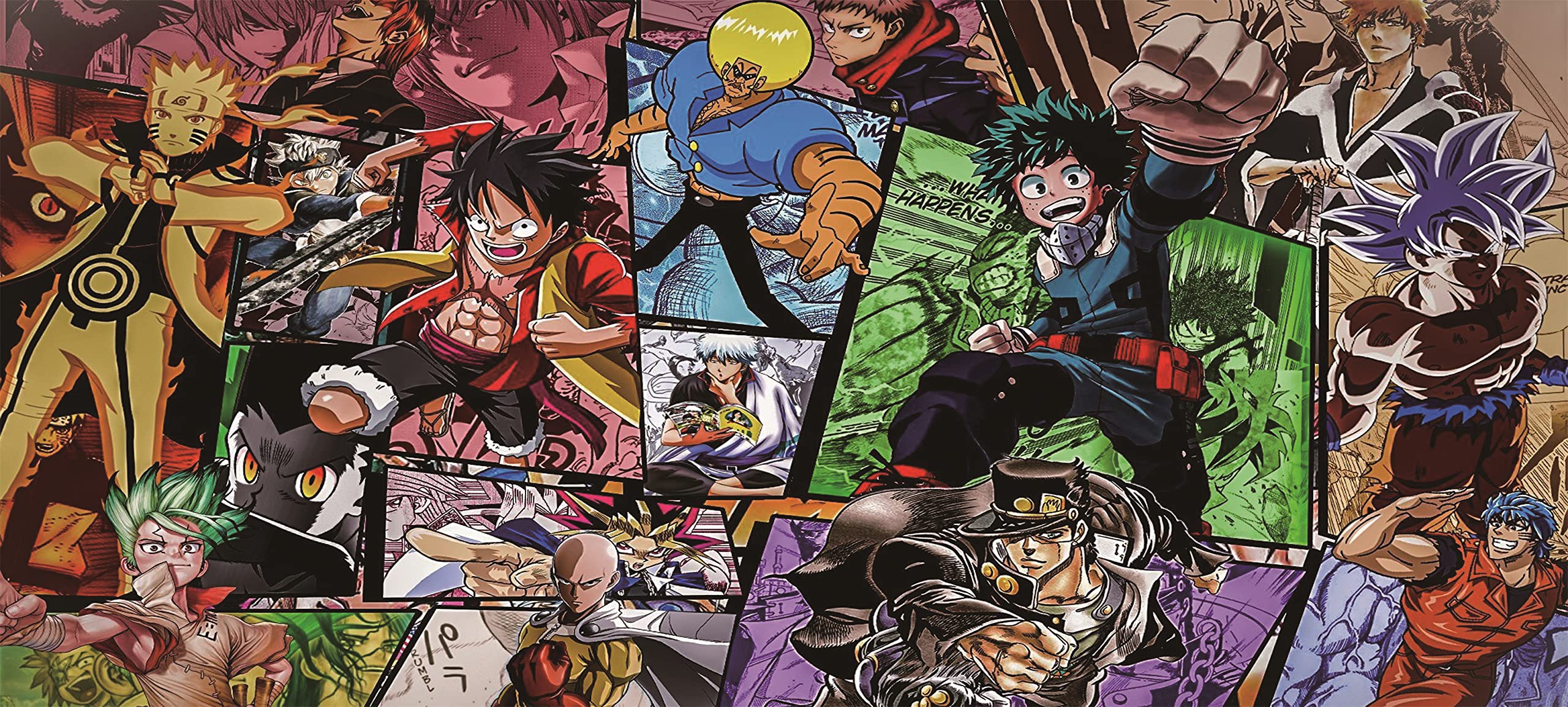 Large Anime Gaming Mouse Pad 35.5x15.8 Inch - Non-Slip Rubber Base & Stitched Edges for PC, Laptop, Office & Home Use - Perfect for Gamers, Anime Fans & Professionals