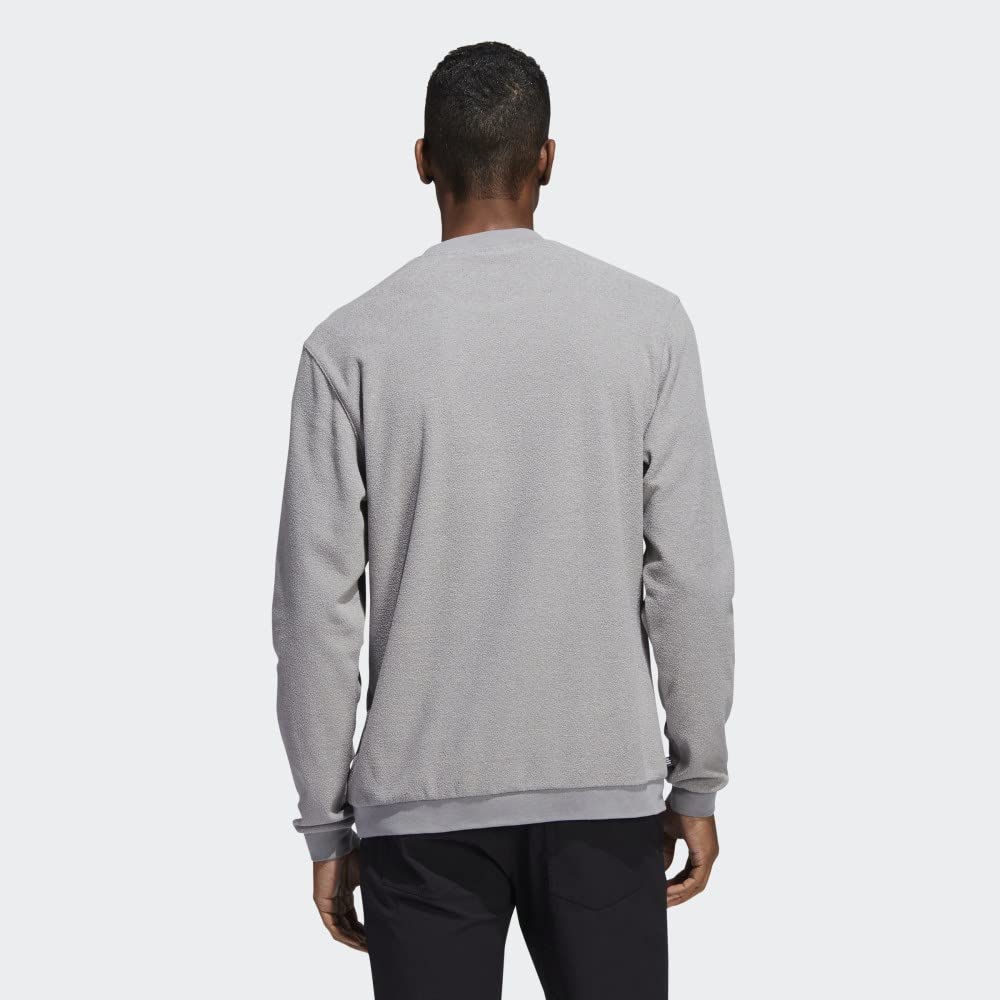 Adidas Men's Crewneck Sweatshirt - Comfortable Casual Pullover for Gym, Running & Everyday Wear
