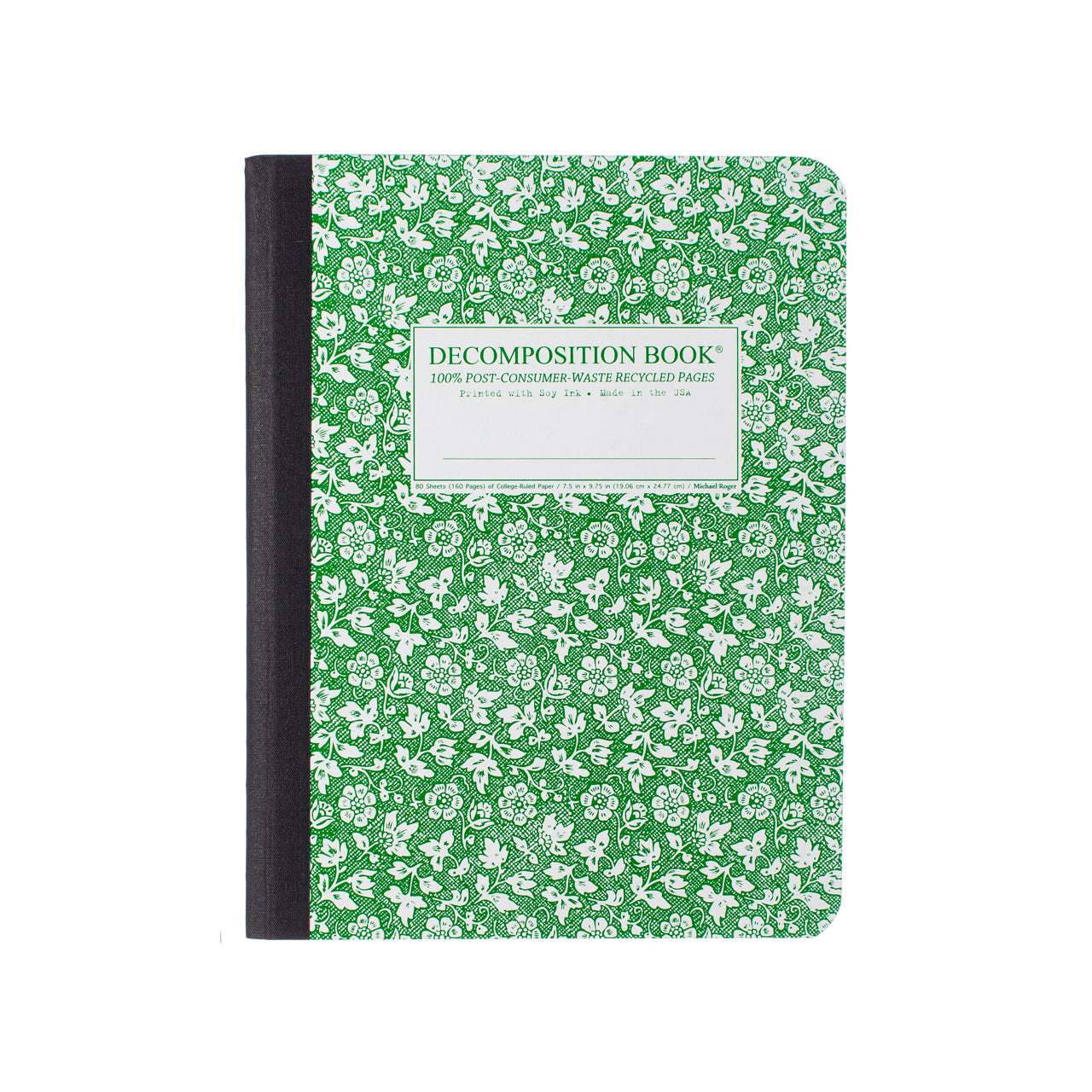 Premium Parsley Large Notebook - 8.5