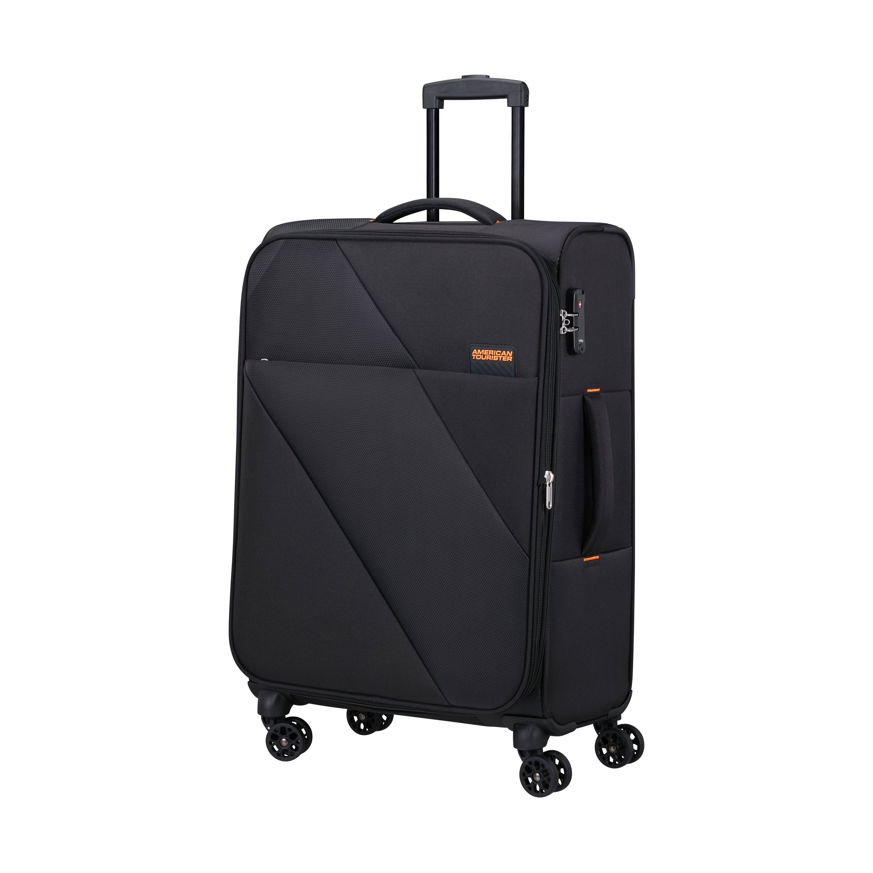 American Tourister Sun Break 3-Piece Spinner Luggage Set - Lightweight Expandable Suitcases with 360° Wheels for Travel, Vacation & Business Trips (Perfect for Family, Couples & Frequent Flyers)