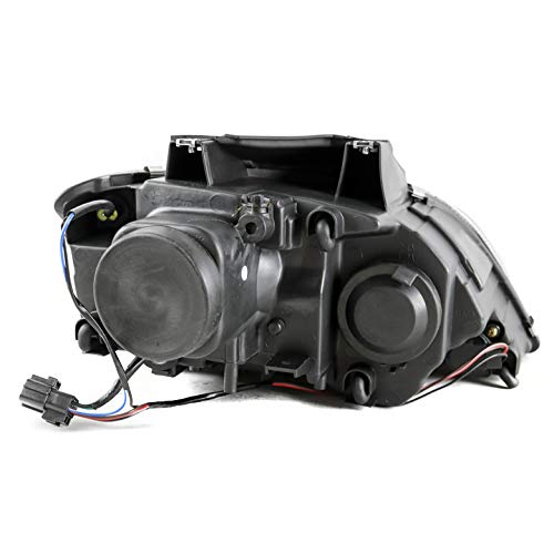 2004-2006 Chrysler Pacifica Replacement Black Headlights with 6.25