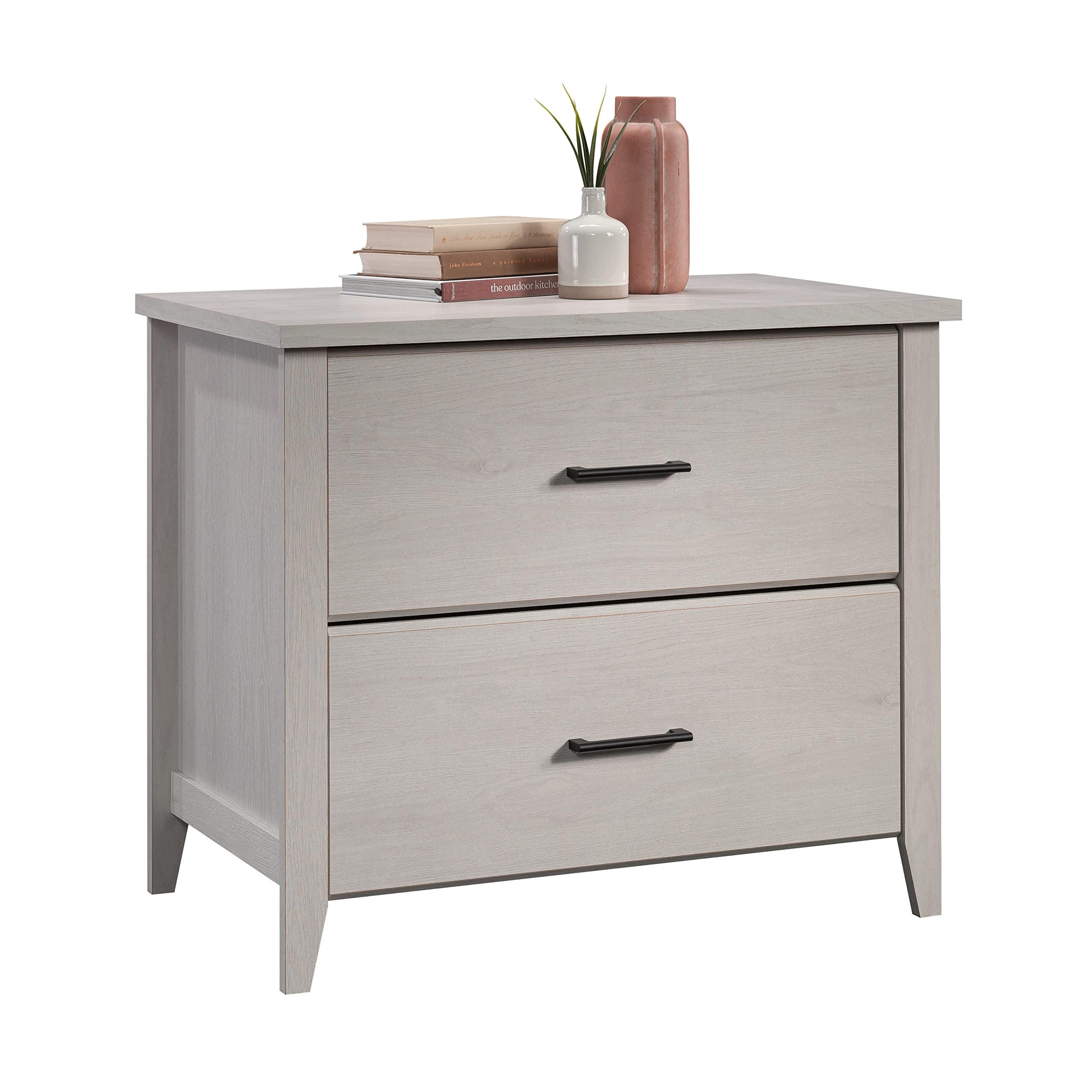 Sauder Summit Station 2-Drawer Lateral File Cabinet - Glacier Oak Finish for Home Office & Workspace Organization