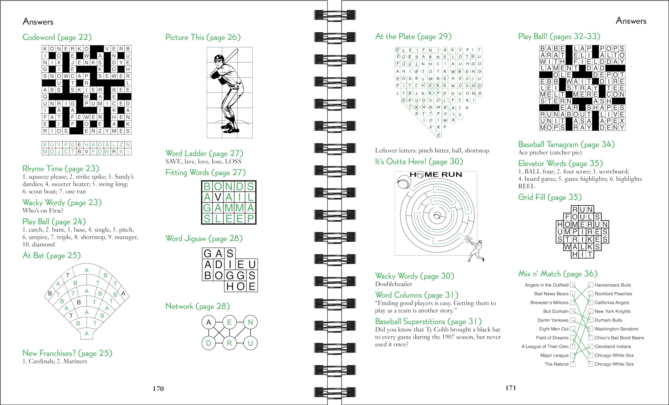 Brain Games - Baseball Puzzles for Kids & Adults | Fun & Challenging Baseball-Themed Logic Puzzles for Family Game Night & Travel