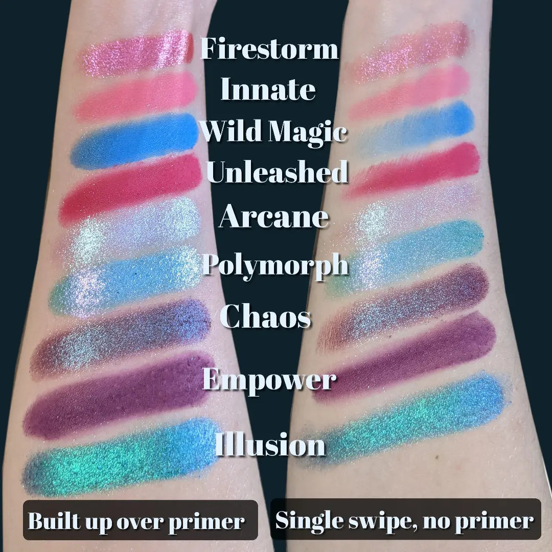 Sorcerer Eyeshadow Palette - 12 Highly Pigmented Matte & Shimmer Shades for Professional Makeup | Perfect for Day to Night Looks, Parties, and Special Occasions