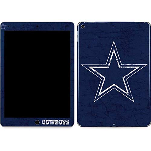 Officially Licensed NFL Dallas Cowboys Distressed Design Skin Decal for iPad Air 2 - Protective Vinyl Sticker Cover for Tablets - Perfect for Sports Fans, Home & Office Use