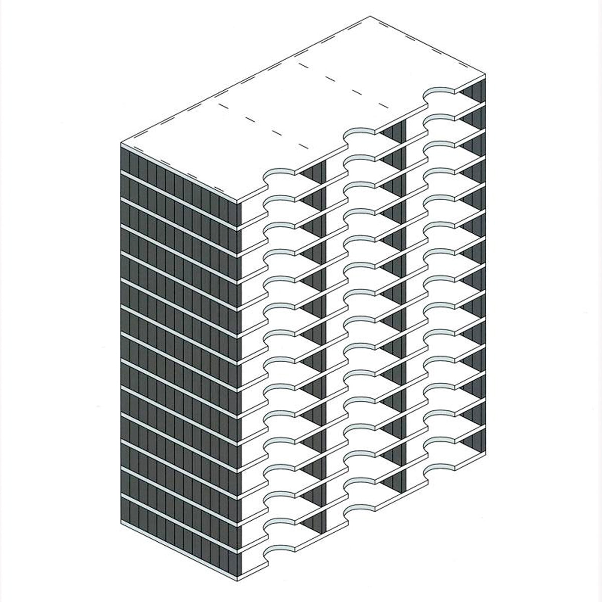 Ultimate Office 42 Slot TierDrop™ Sorter - Premium Paper Organizer for Desk, Mail & Documents - Perfect for Home Office, School & Workplace Organization