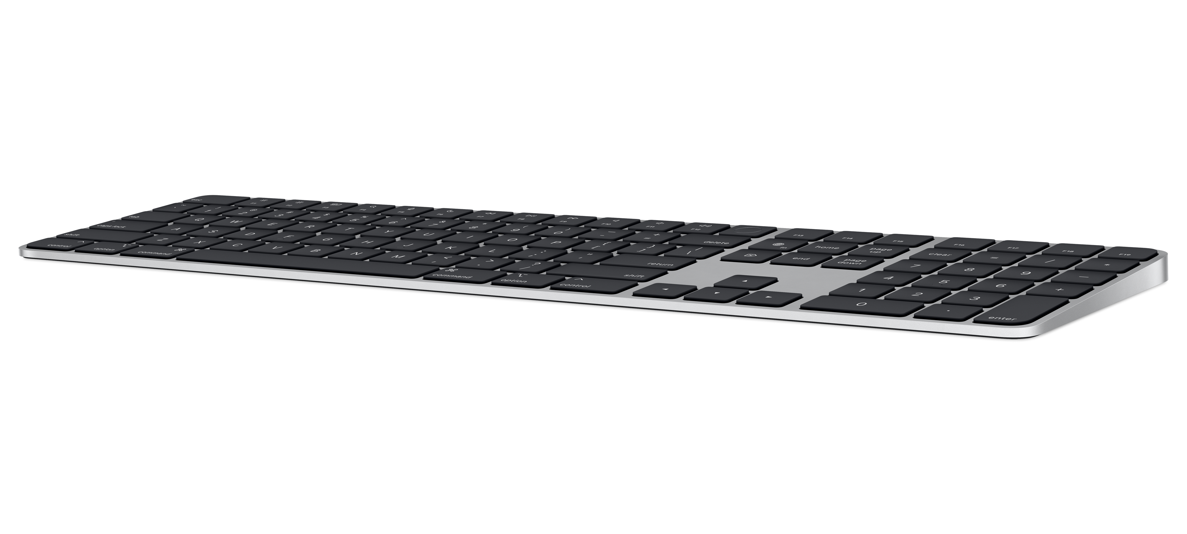 Magic Keyboard with Touch ID and Numeric Keypad for Mac with Apple Silicon - Black Keys | Perfect for Home Office, Coding & Creative Work