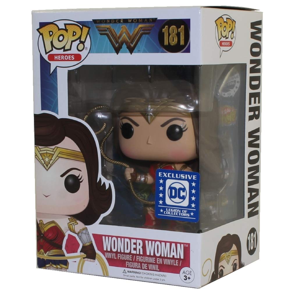 DC Wonder Woman Action Figure - Legion of Collectors Exclusive Collectible for Superhero Fans | Perfect for Display, Gifts, and Comic Book Collections