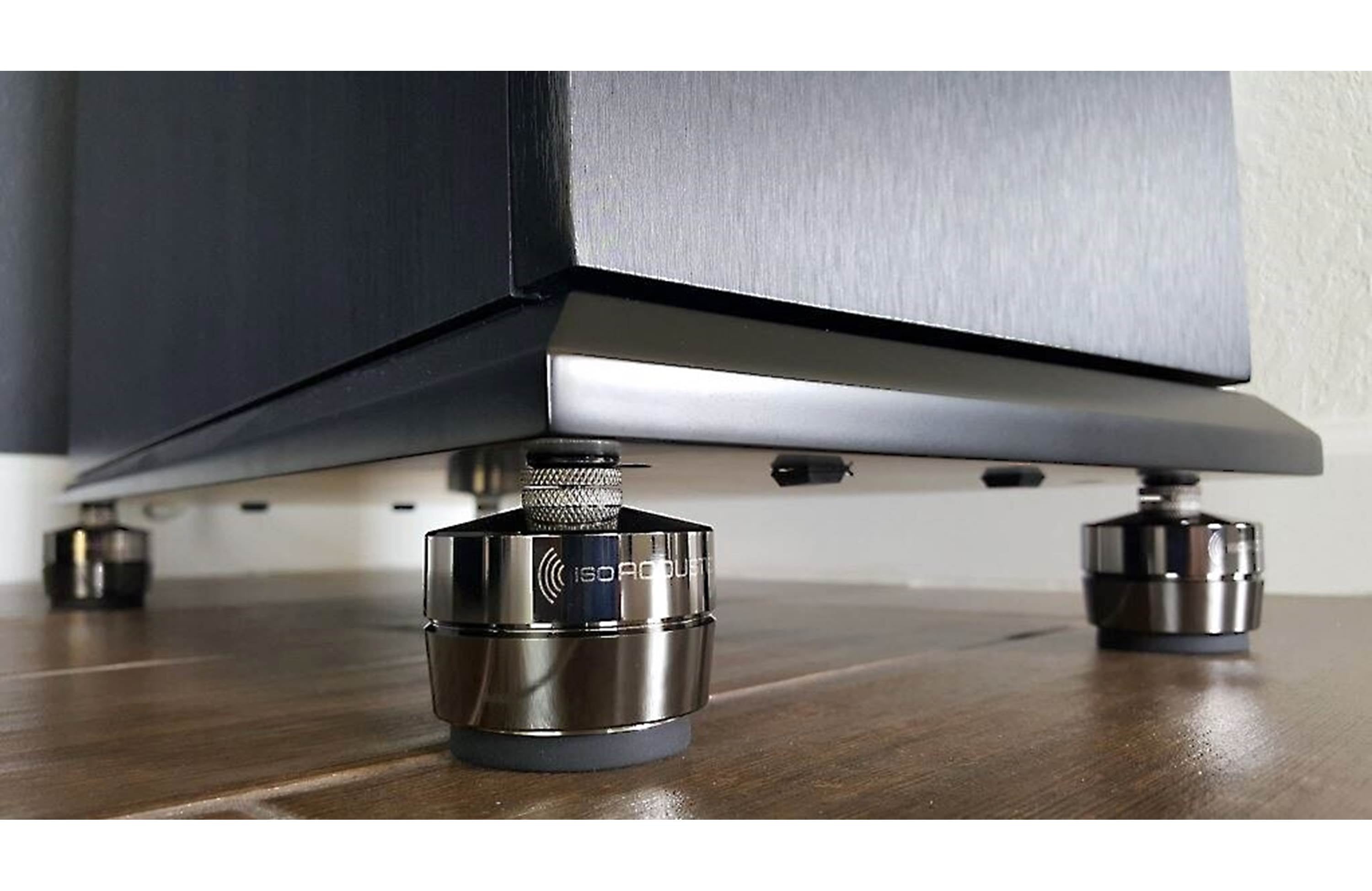 Isoacoustics Gaia II Performance Speaker Isolation Feet (4 Pack) - Premium Audio Equipment for Home Theater & Studio Sound Systems - Reduce Vibrations & Enhance Clarity