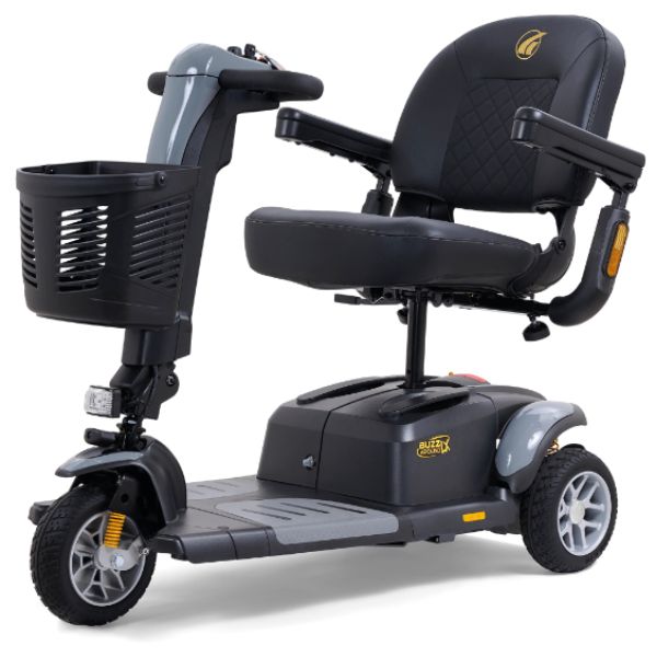 Golden Technologies Buzzaround LX GB119 3-Wheel Mobility Scooter - Lightweight & Portable for Indoor/Outdoor Use - Perfect for Seniors, Shopping & Travel