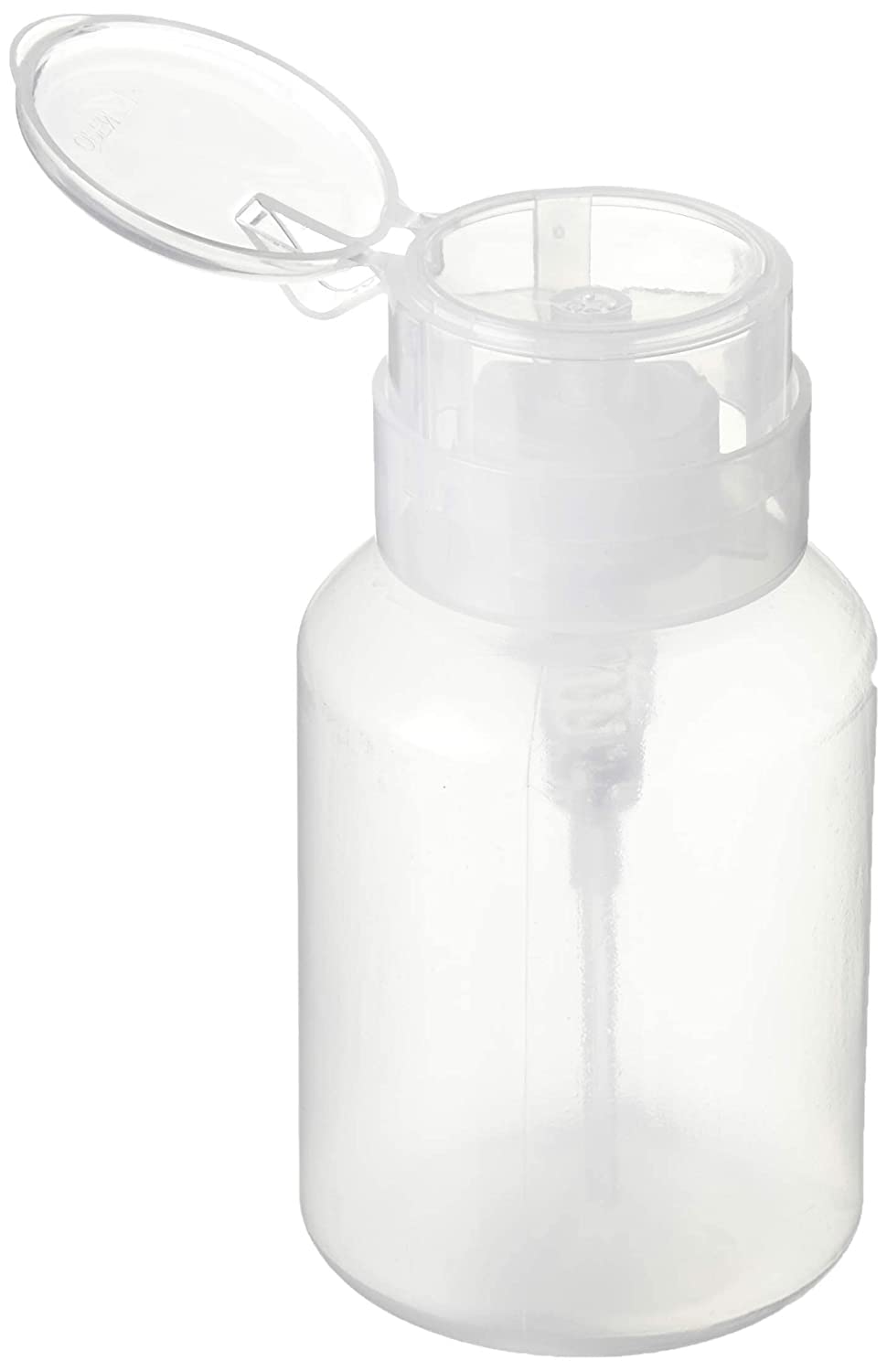 150ml Empty Liquid Dispenser Bottle with Push Down Pump - Ideal for IPA, PCB Cleaner, Glue Remover & Nail Polish (Pack of 1, Multi-color) | Perfect for DIY, Beauty Salons & Electronics Workshops