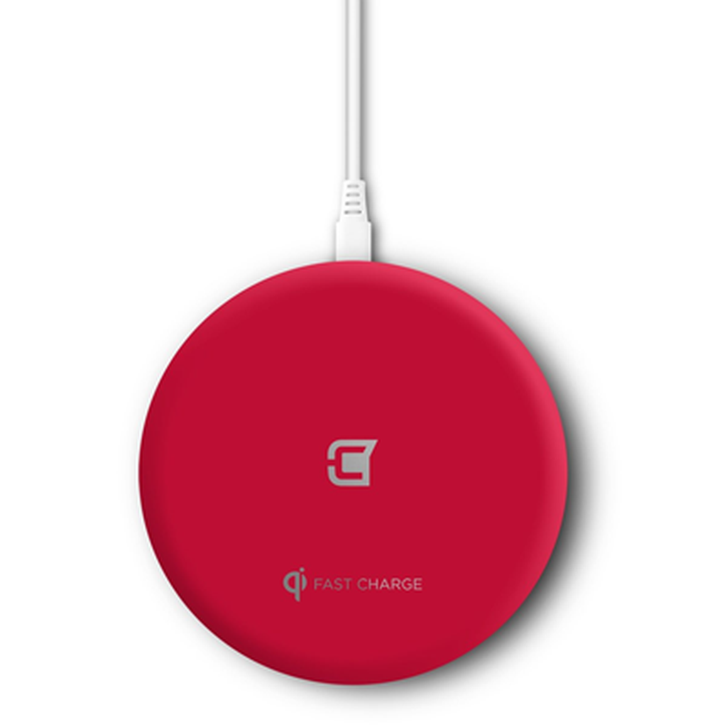 Nitro II: 15W Fast Wireless Charger Pad for iPhone, Samsung & Qi-Enabled Phones - Perfect for Home, Office & Travel