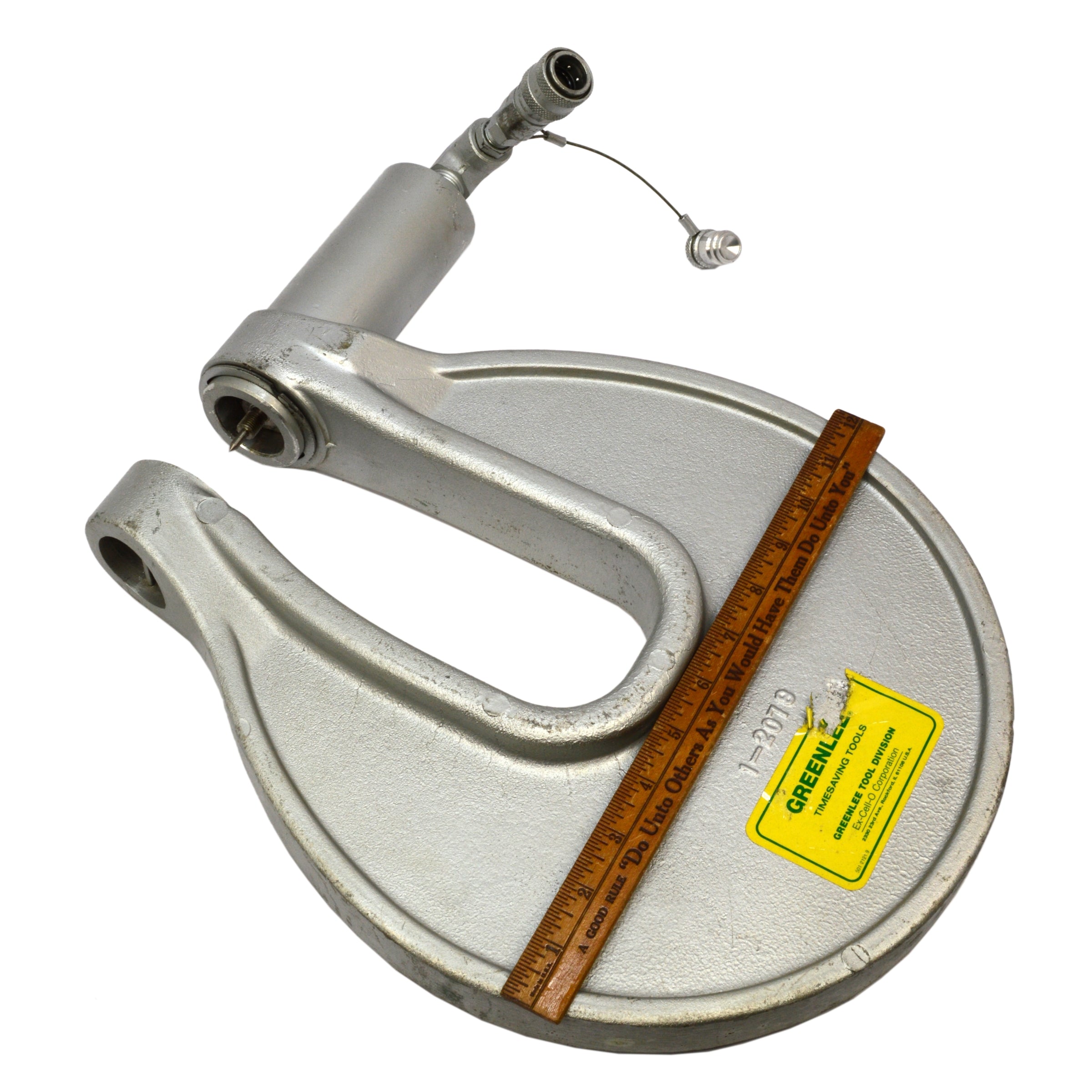 GREENLEE 1731 H 767 One Shot Hydraulic Knockout Driver Set with Case - Used Like New | Perfect for Electrical Conduit Installation & Metal Fabrication