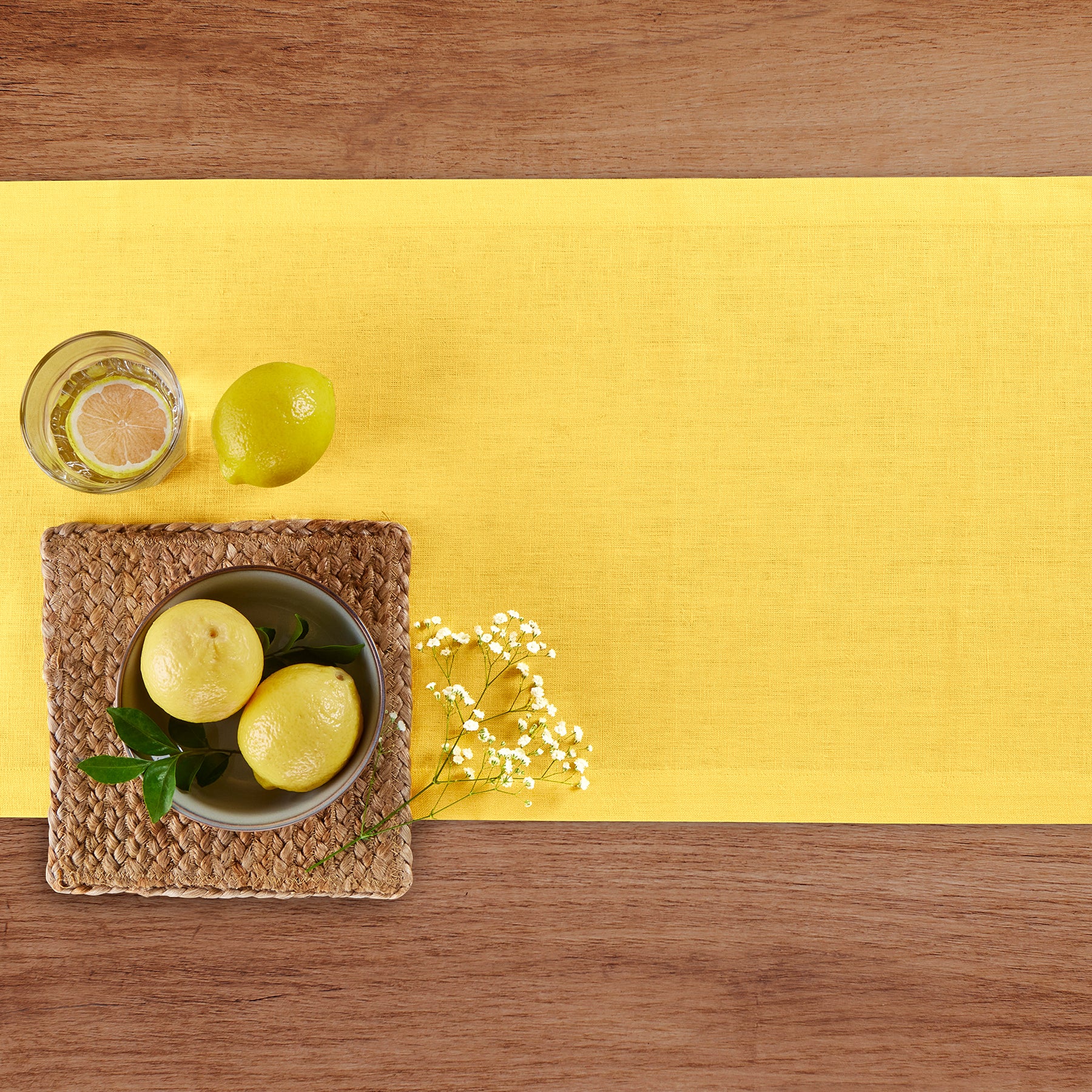 Elegant Diana Medium Weight Table Runner - Perfect for Dining Tables, Weddings, and Holiday Decor - 60-Inch Linen Table Runner for Stylish Home Decor