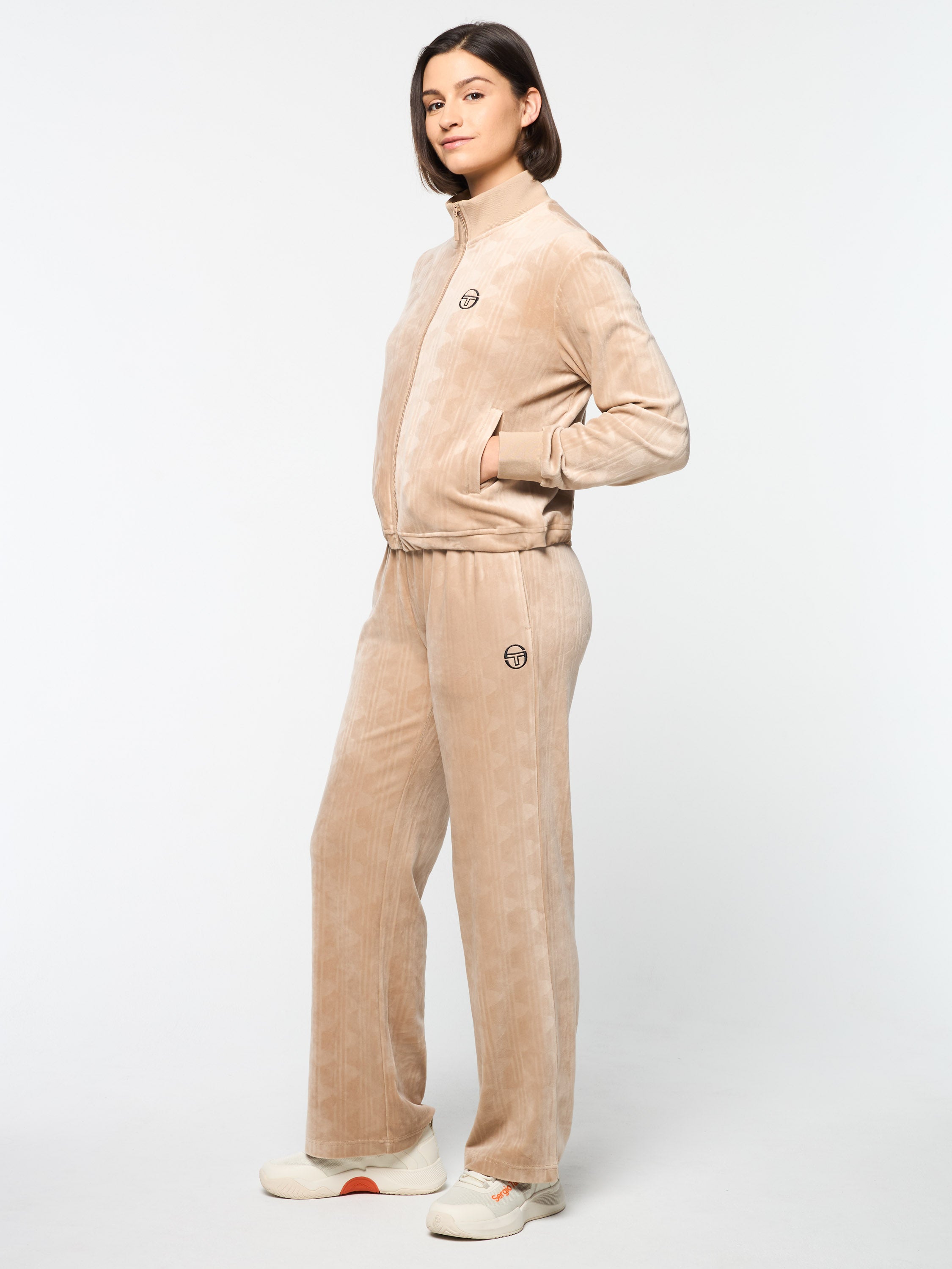 Gabrisa Women's Velour Track Jacket - Soft & Comfortable Hooded Zipper Jacket for Casual Wear & Lounge - Perfect for Running, Gym, Yoga & Everyday Outfits