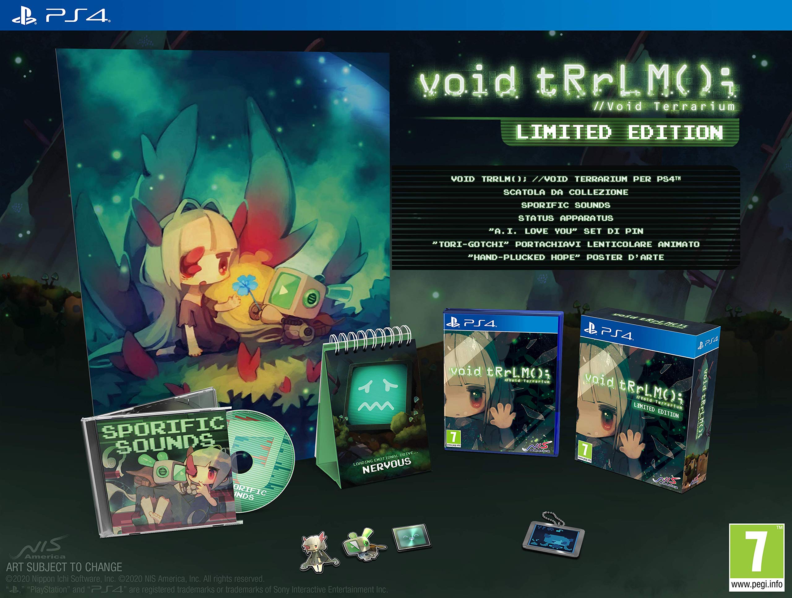 Limited Edition Void Terrarium for PlayStation 4 - Unique Survival Game with Emotional Storyline - Perfect for Horror Game Fans and Collectors