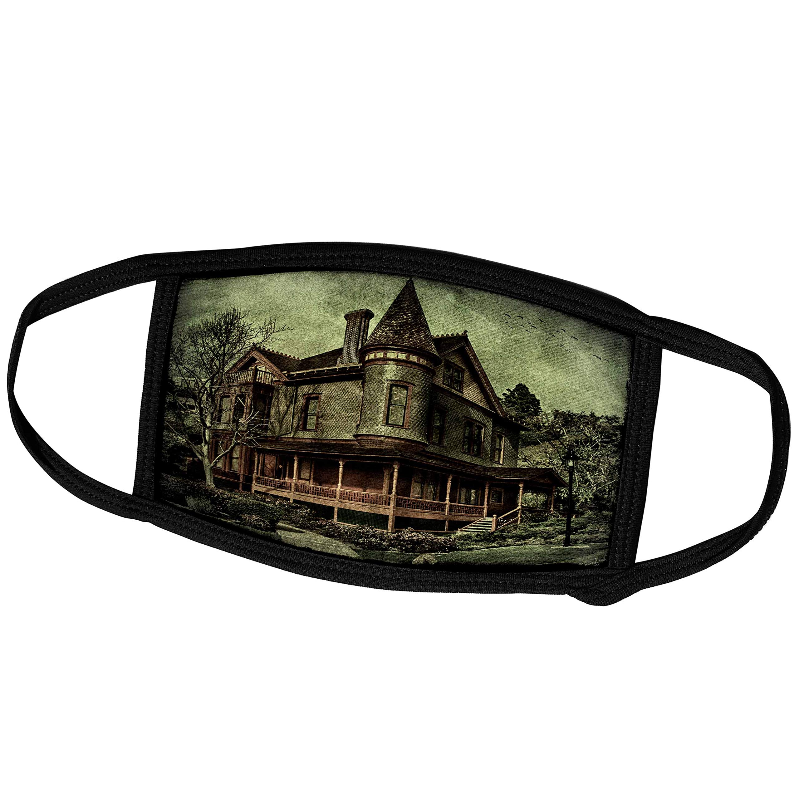 3D Vintage Victorian House Face Masks for Travel & Gifts