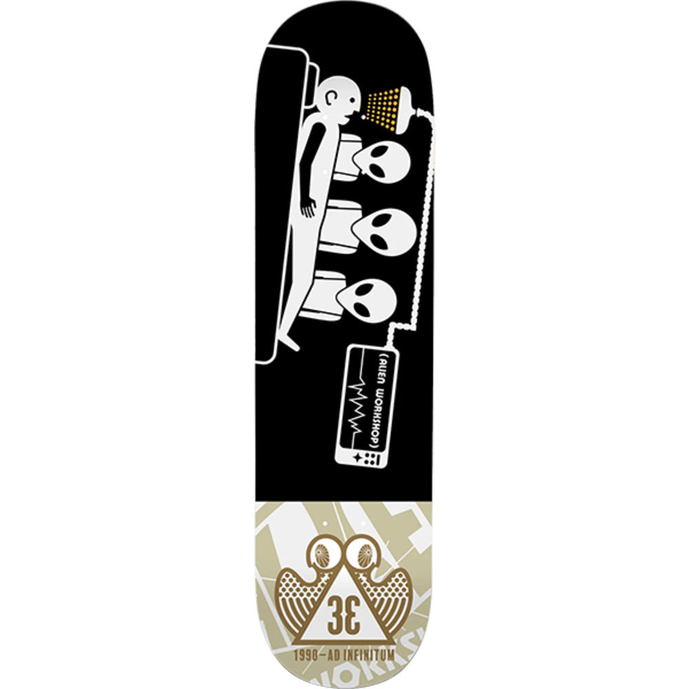 Alien Workshop Abduction 33 Skateboard Deck 8.12