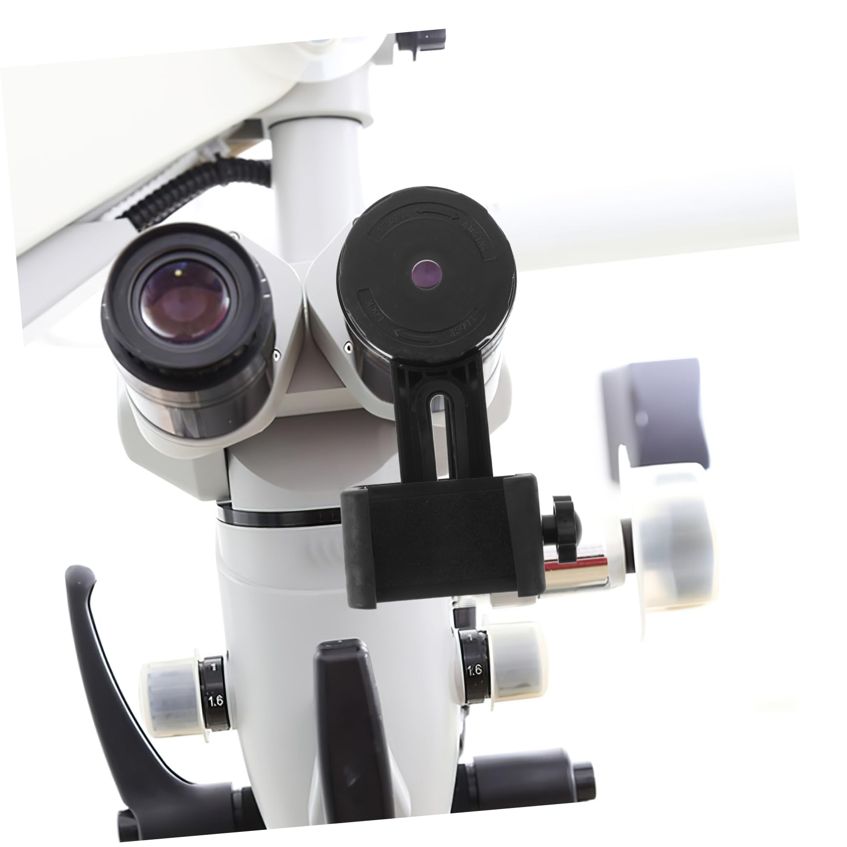 UKCOCO Universal Smartphone Telescope Adapter - Compatible with Binoculars, Microscopes & Spotting Scopes - Perfect for Stargazing, Bird Watching & Nature Photography (Webcam Stand & Phone Mount Included)