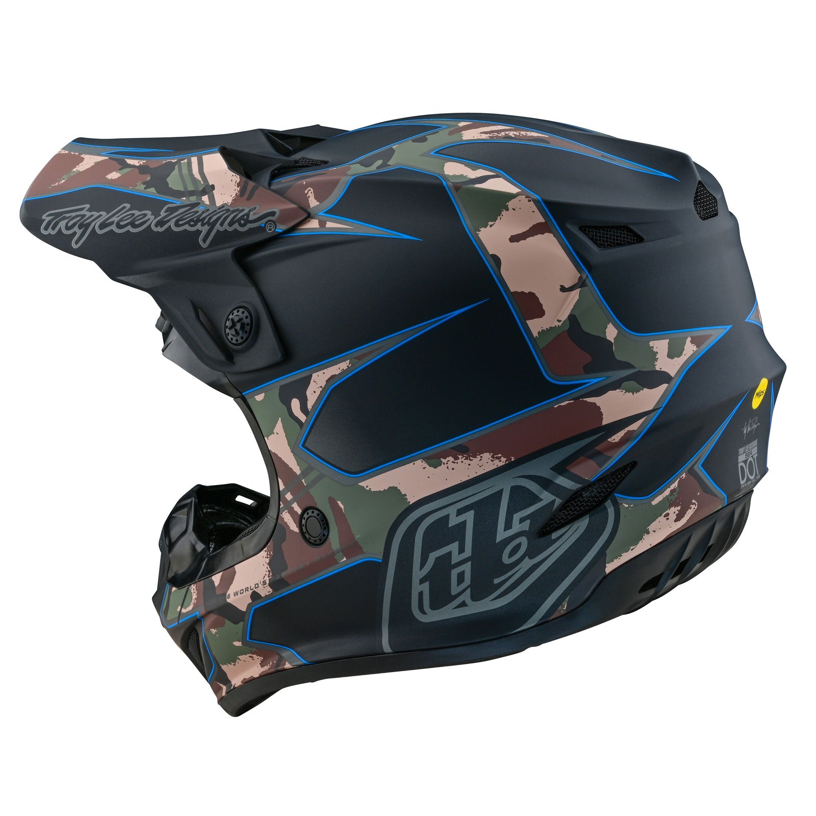 SE4 Polyacrylite Helmet - Tactical Matrix Camo Black - Lightweight & Durable for Airsoft, Paintball, and Outdoor Adventures