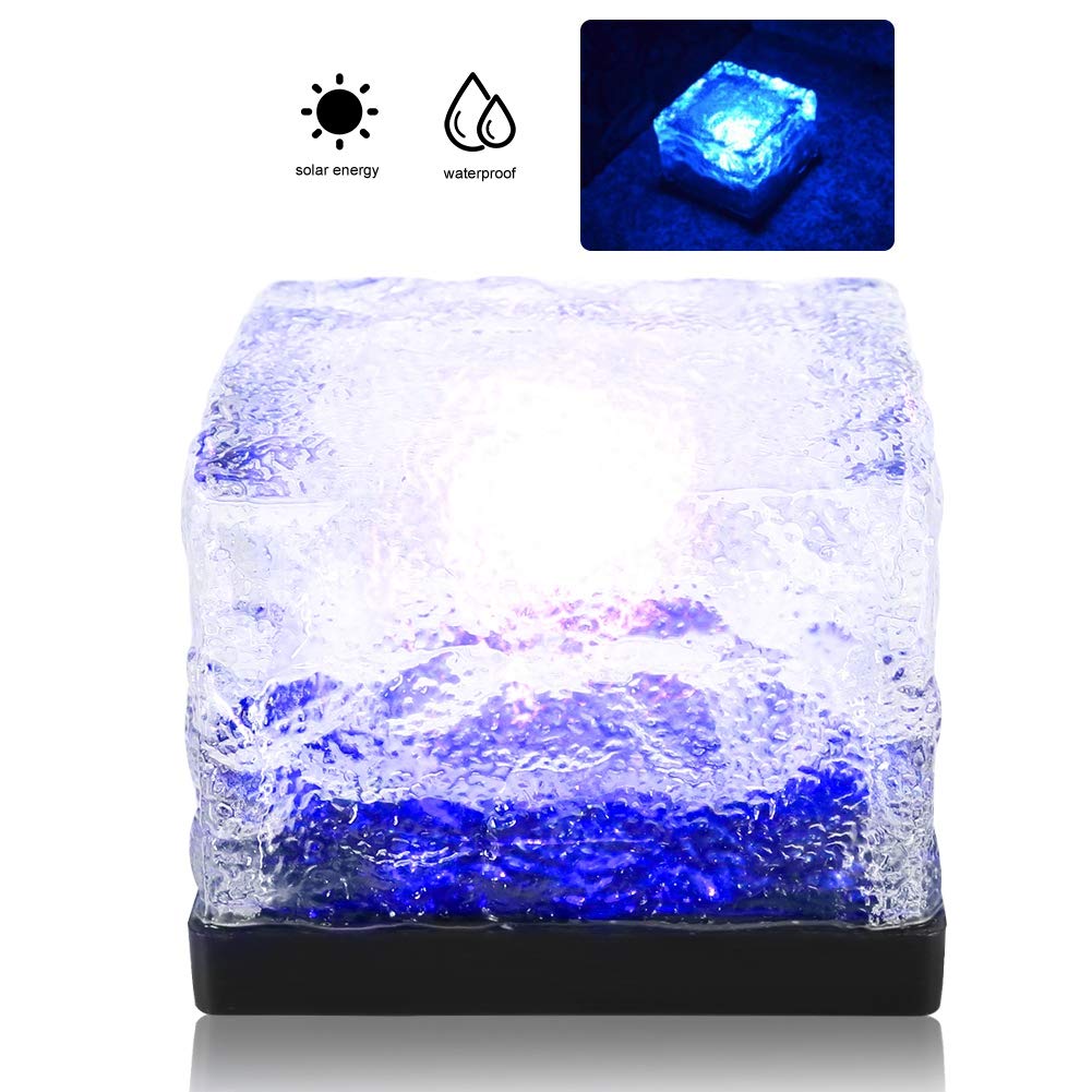 LED Underground Brick Lamp - Waterproof Buried Landscape Lighting for Home, Park, Courtyard & Garden Pathways | Durable Outdoor Decorative Lighting for Walkways, Driveways & Patios