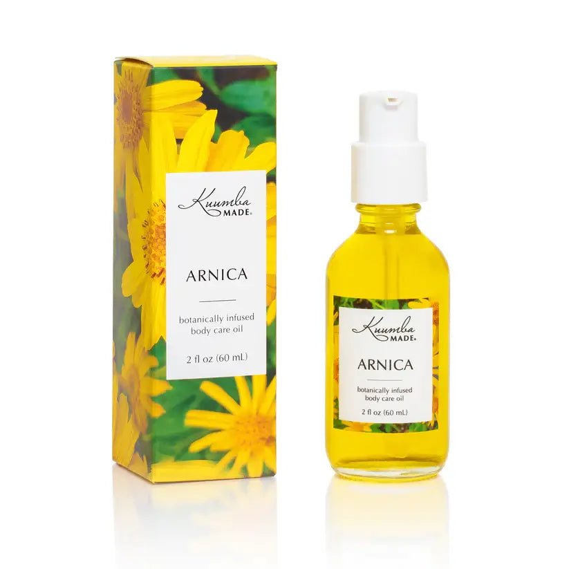 Arnica Herbal Body Oil - Natural Pain Relief & Muscle Recovery for Athletes & Active Lifestyles - Perfect for Post-Workout & Daily Relaxation